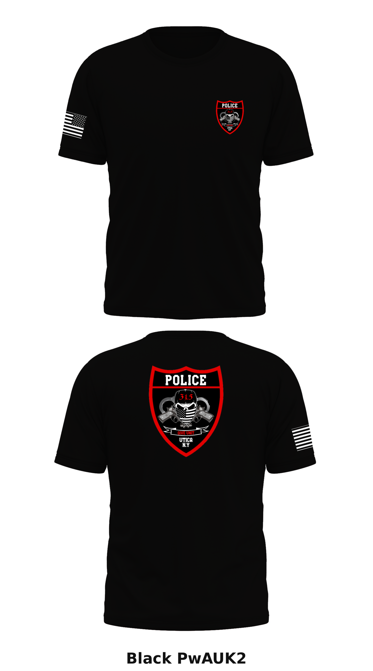 GIVE Unit Store 1 Core Men's SS Performance Tee - PwAUK2