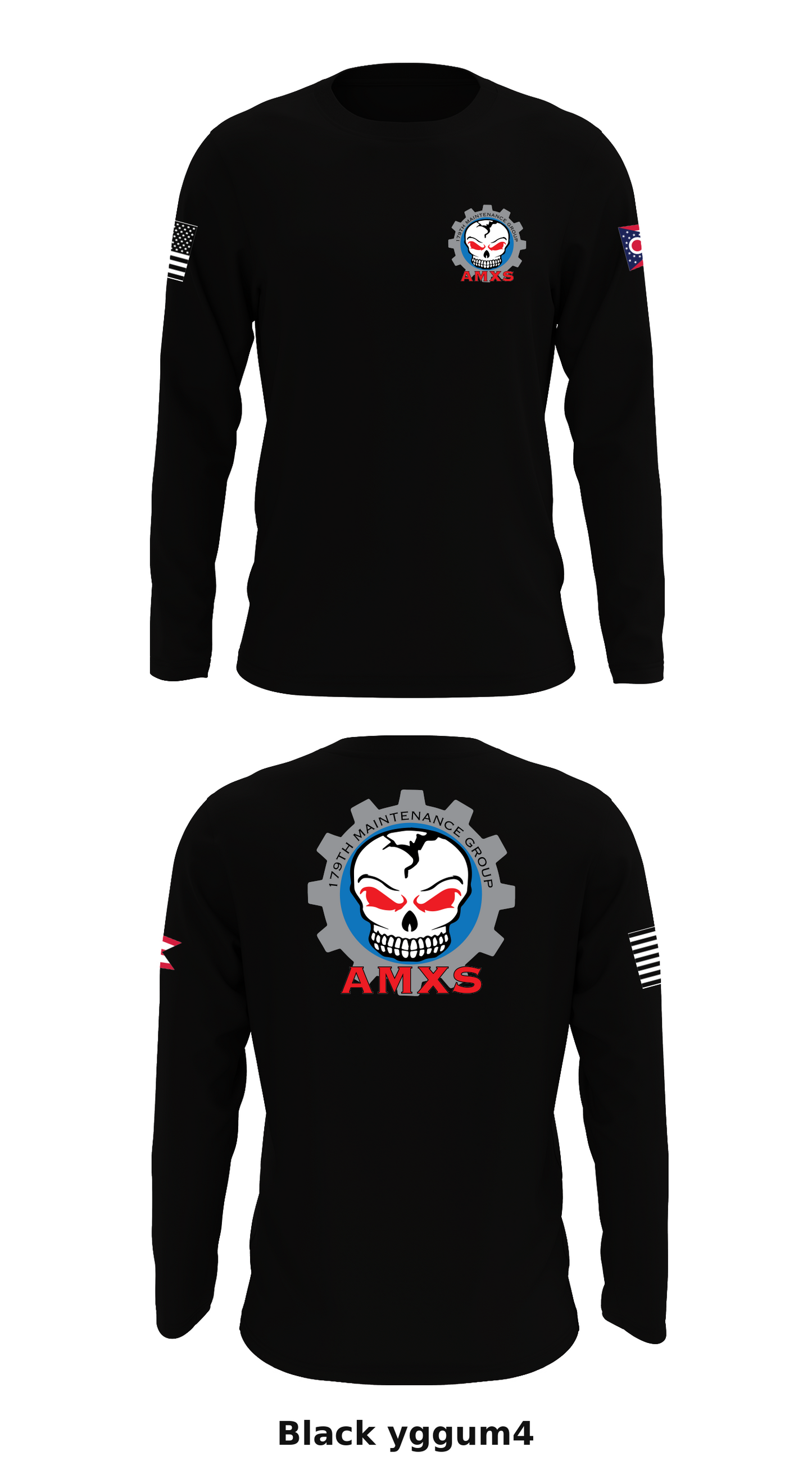 179th Maintenance Group Store 1 Core Men's LS Performance Tee - yggum4