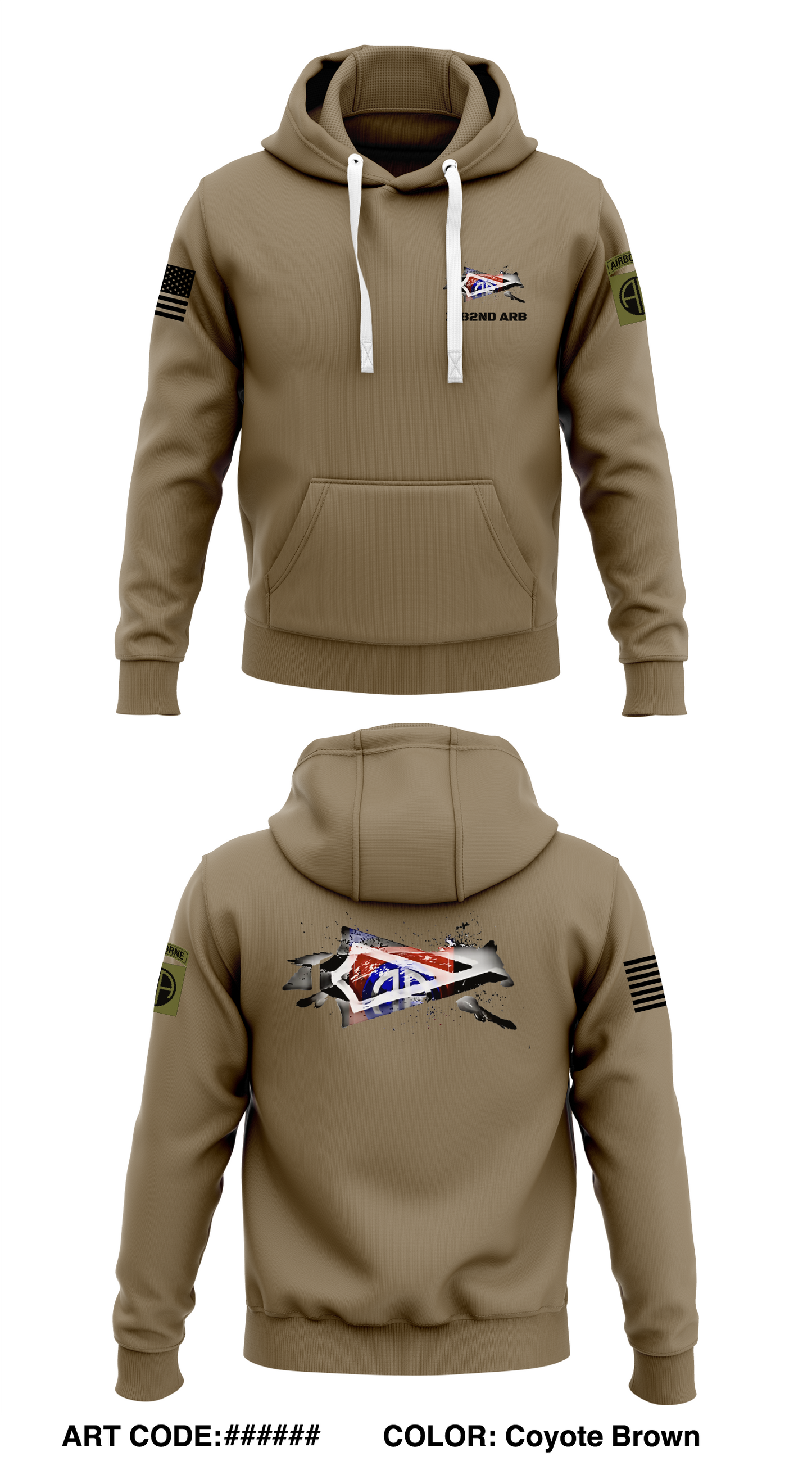 1-82nd AB, 82nd CAB Store 1 Core Men's Hooded Performance Sweatshirt - cd7yuM