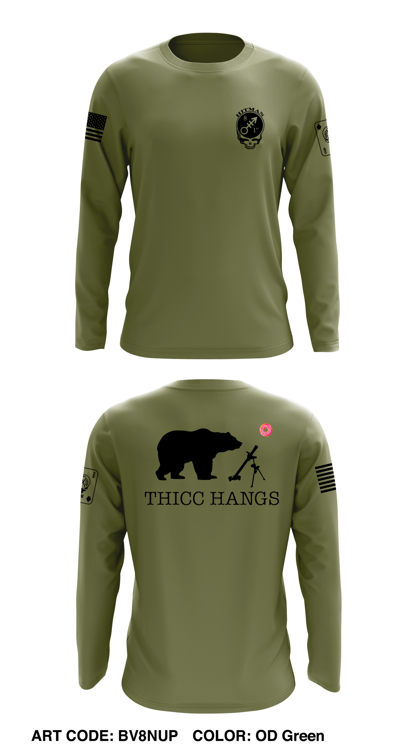 2/1 81s Store 1 Core Men's LS Performance Tee - SjZ8Mc