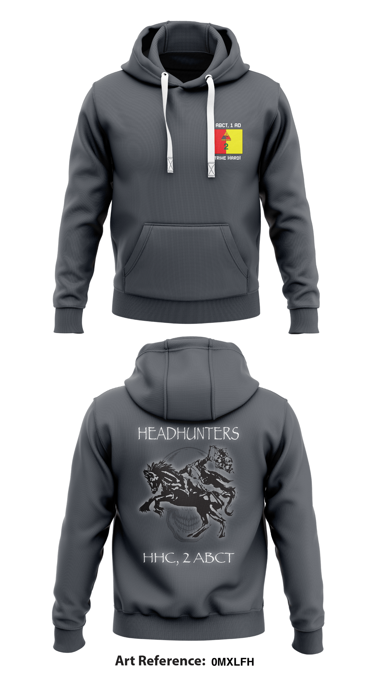 2/1 ABCT HHC Store 1 Core Men's Hooded Performance Sweatshirt - 0mXLFh