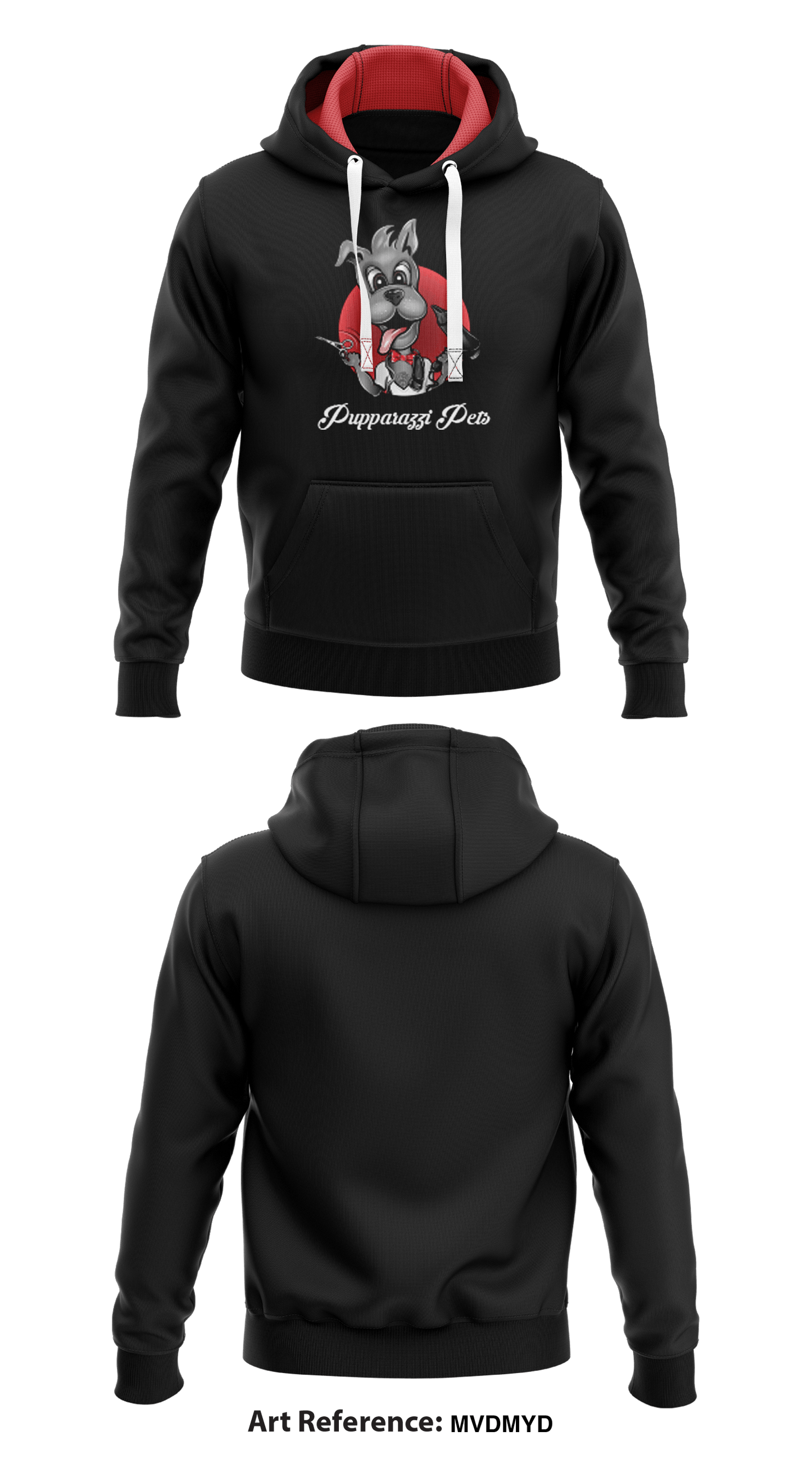 Pupparazzi Pets Store 1 Core Men's Hooded Performance Sweatshirt - MvdMyd