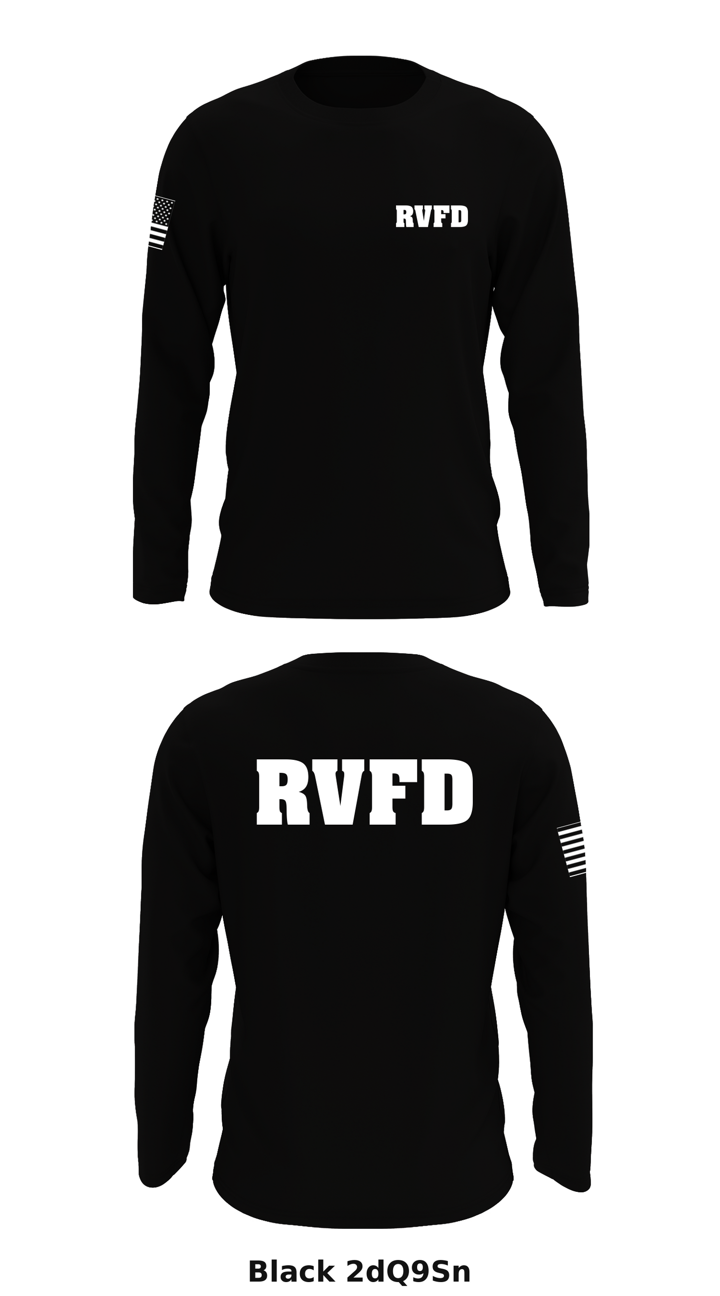 RVFD Store 1 Core Men's LS Performance Tee - 2dQ9Sn
