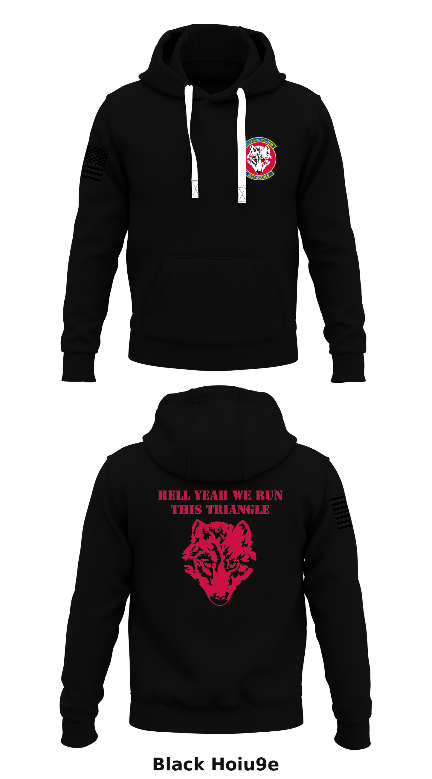 336th red wolves Store 1 Core Men's Hooded Performance Sweatshirt - Hoiu9e