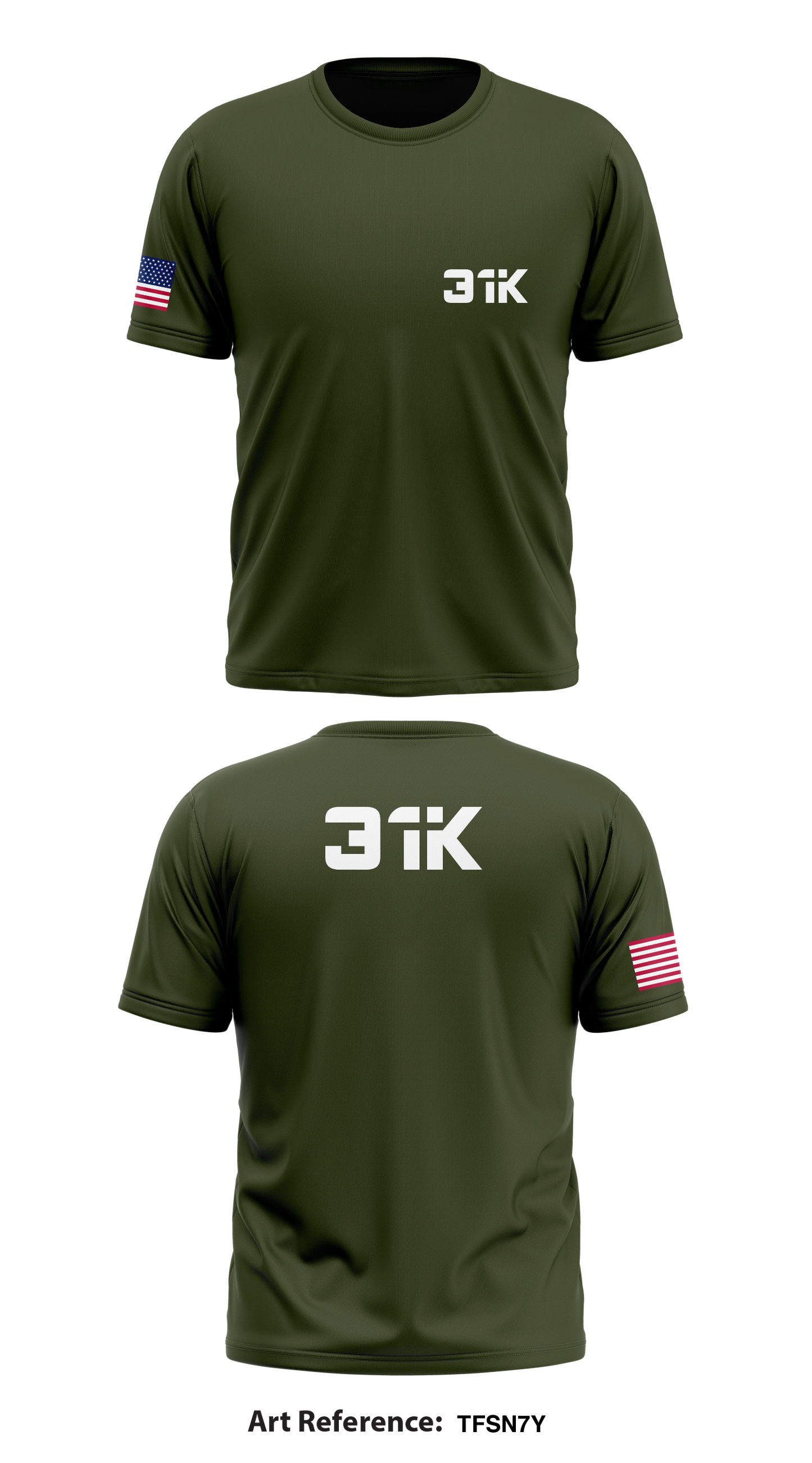 31K Store 1 Core Men's SS Performance Tee - TfsN7y