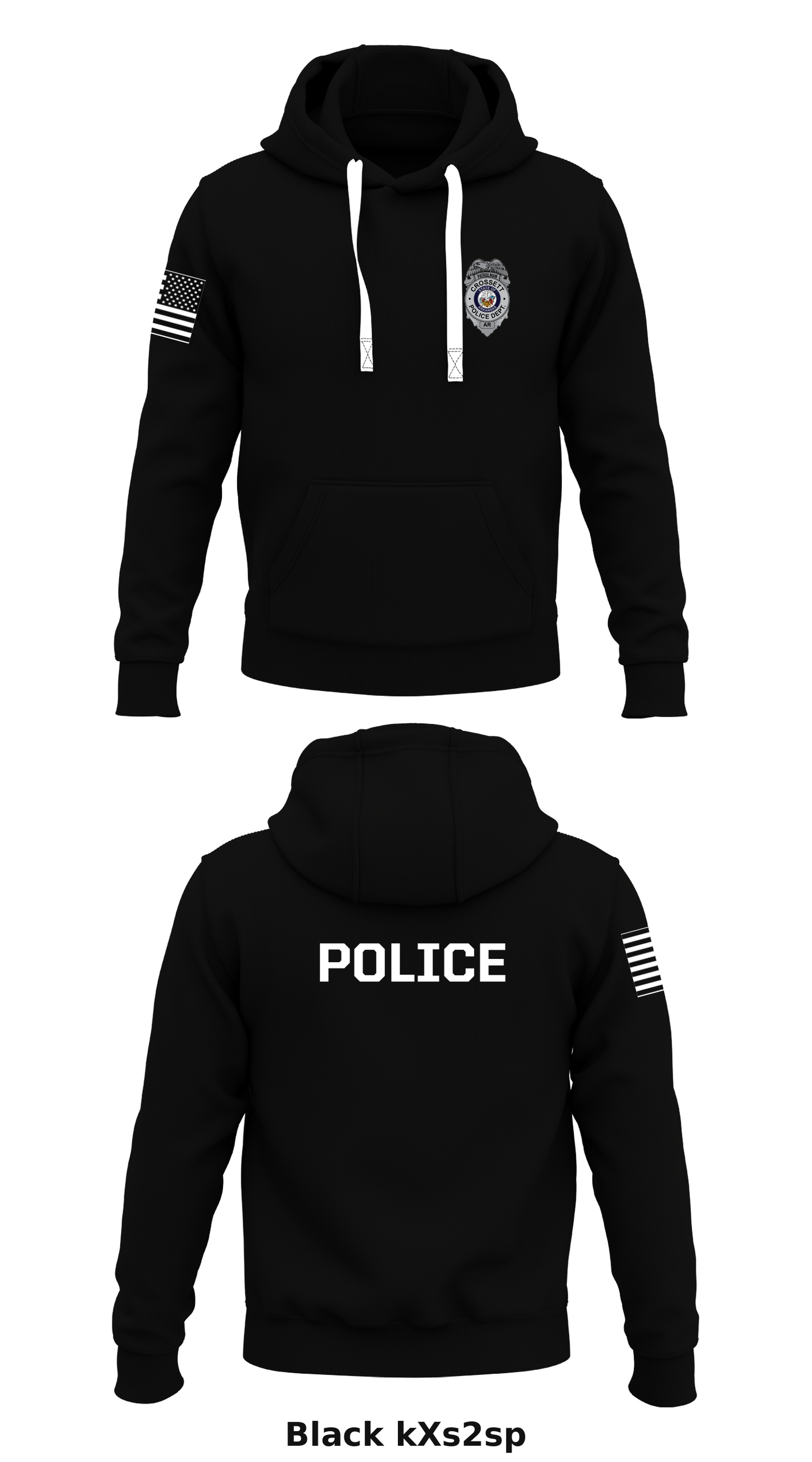 Crossett PD Store 1 Core Men's Hooded Performance Sweatshirt - kXs2sp