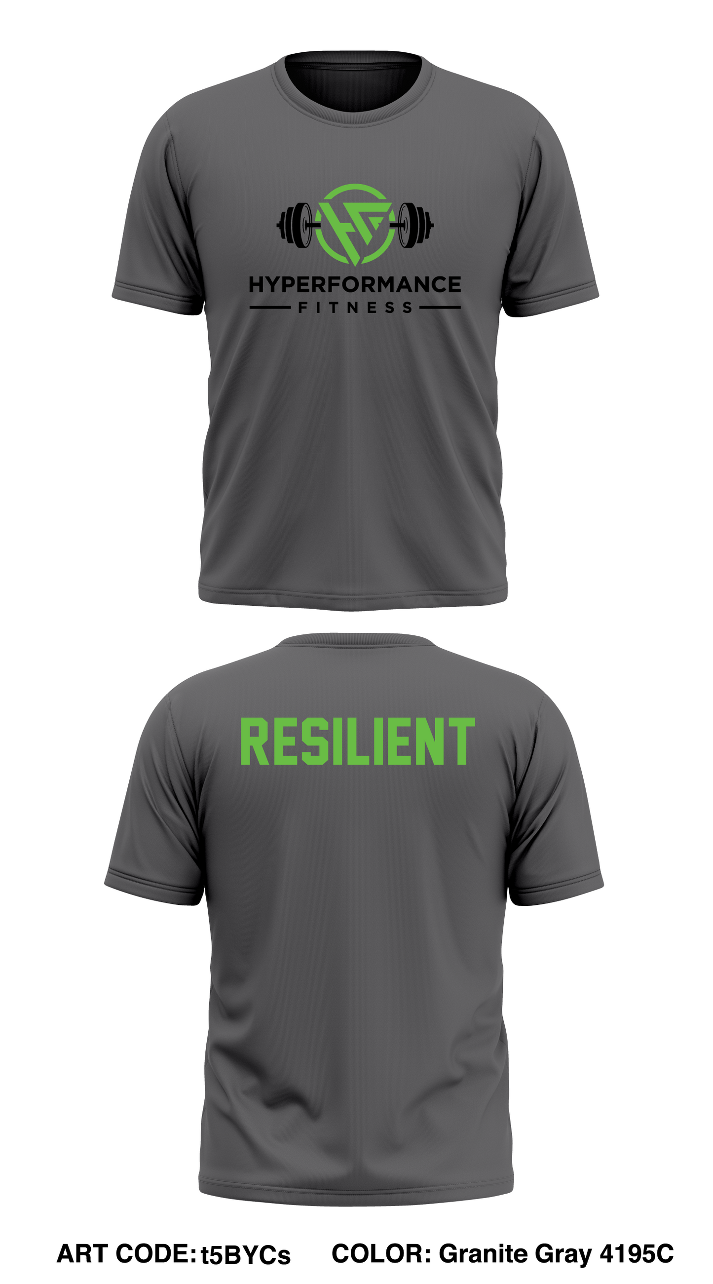 Hyperformance Fitness Store 1 Core Men's SS Performance Tee - t5BYCs