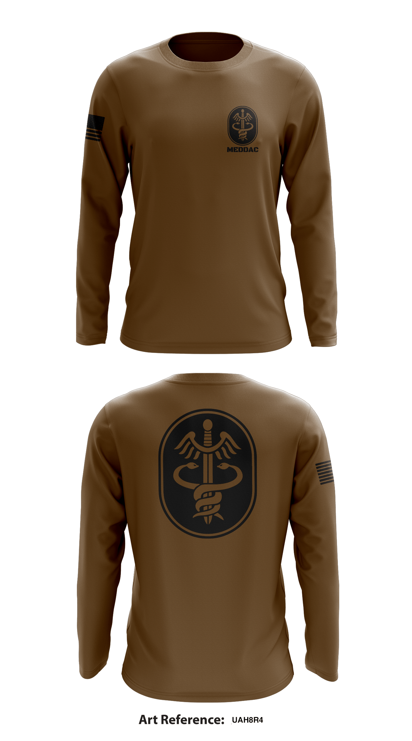 MEDDAC Store 2 Core Men's LS Performance Tee - uAH8R4