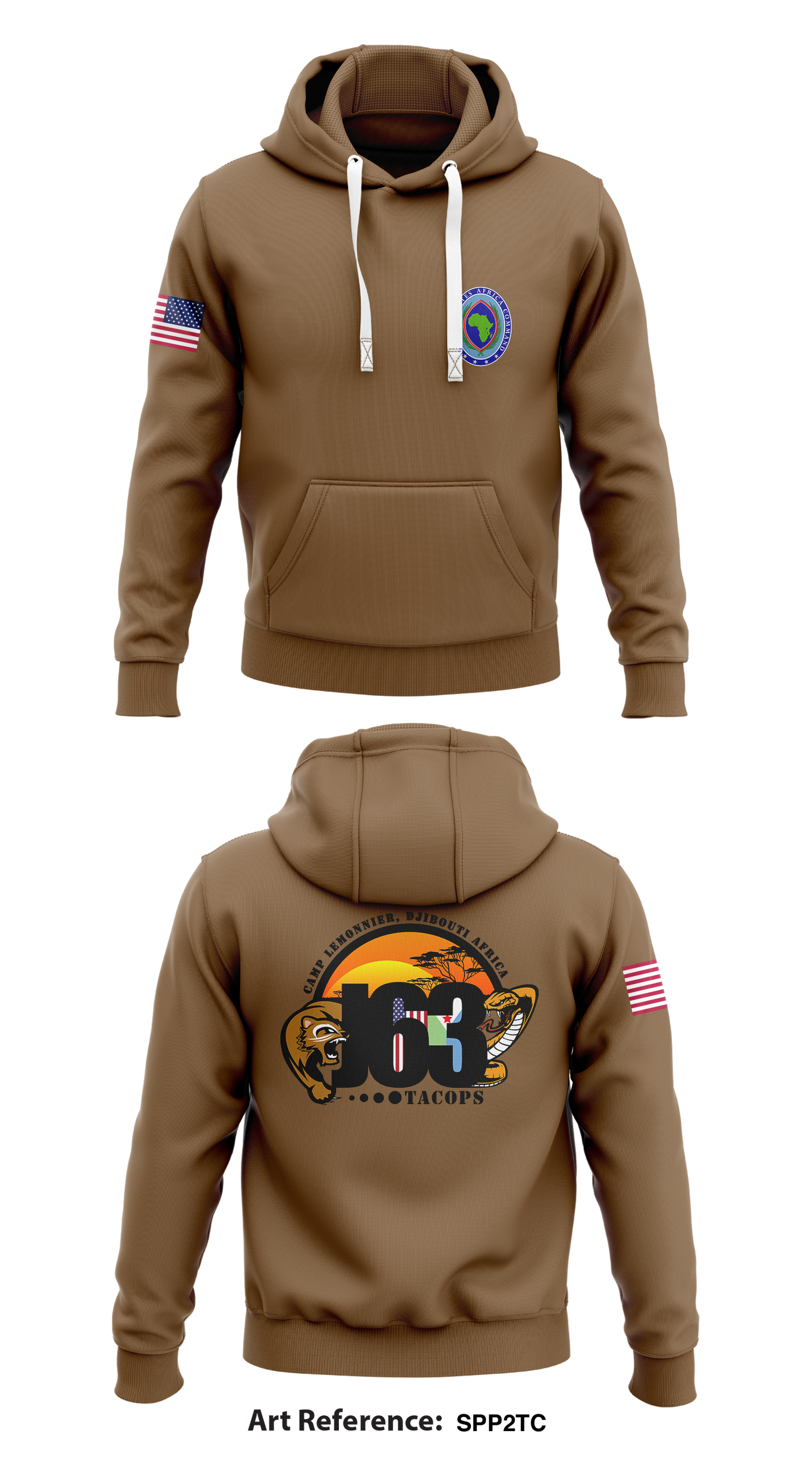 CJ-63 Tacops Store 1 Core Men's Hooded Performance Sweatshirt - SPP2Tc