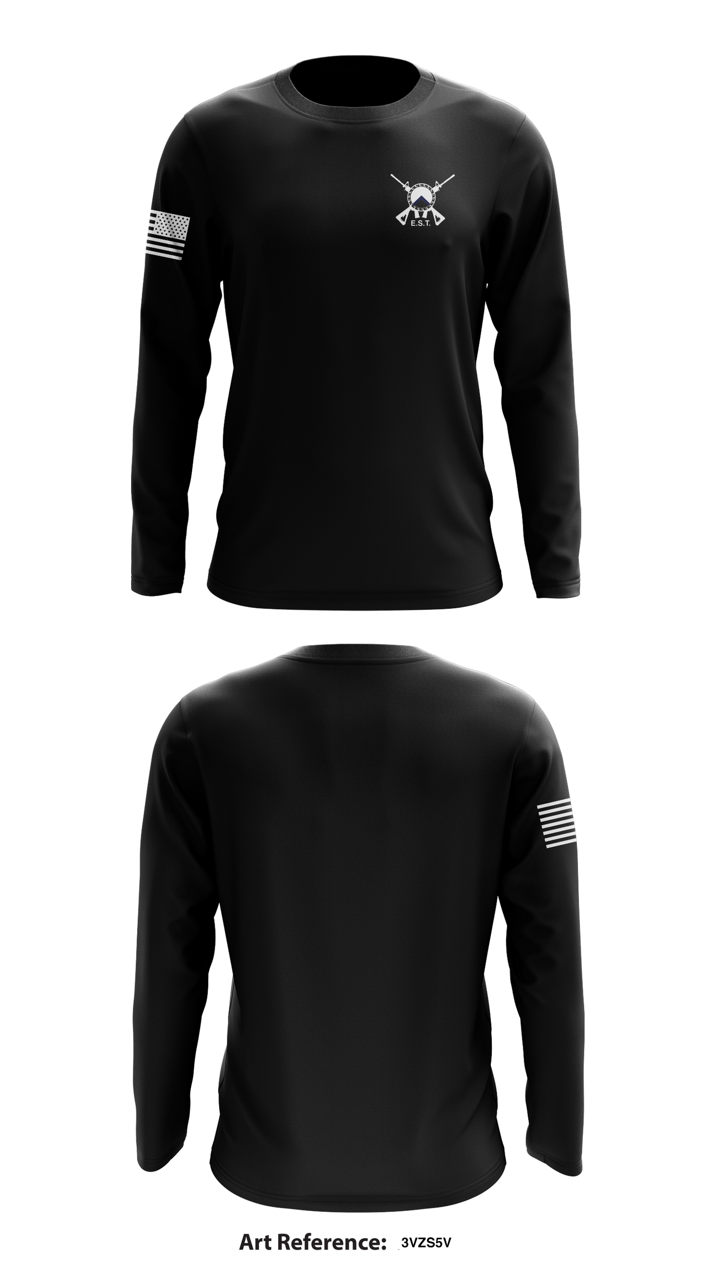 GCRTA Emergency Service Team (EST) Store 1 Core Men's LS Performance Tee - 3VzS5v