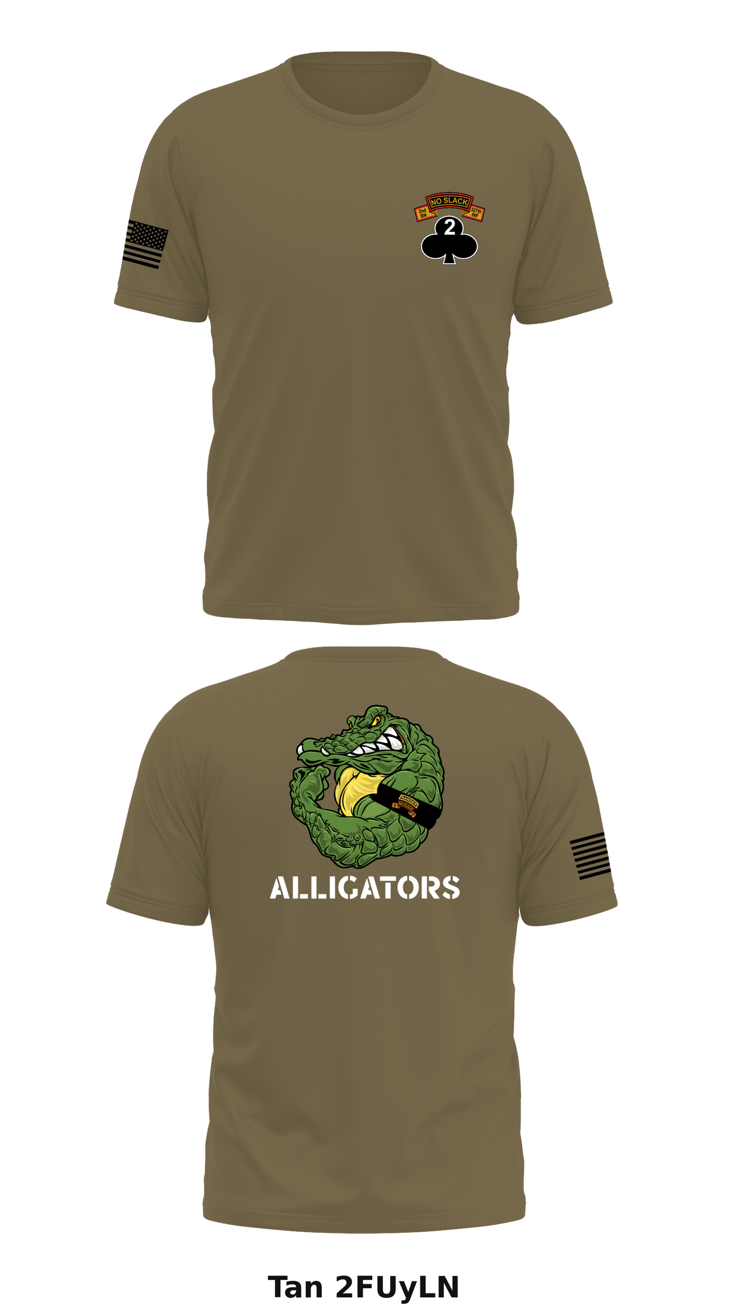 A Co, 2nd BN, 327th INF Store 1 Core Men's SS Performance Tee - 2FUyLN