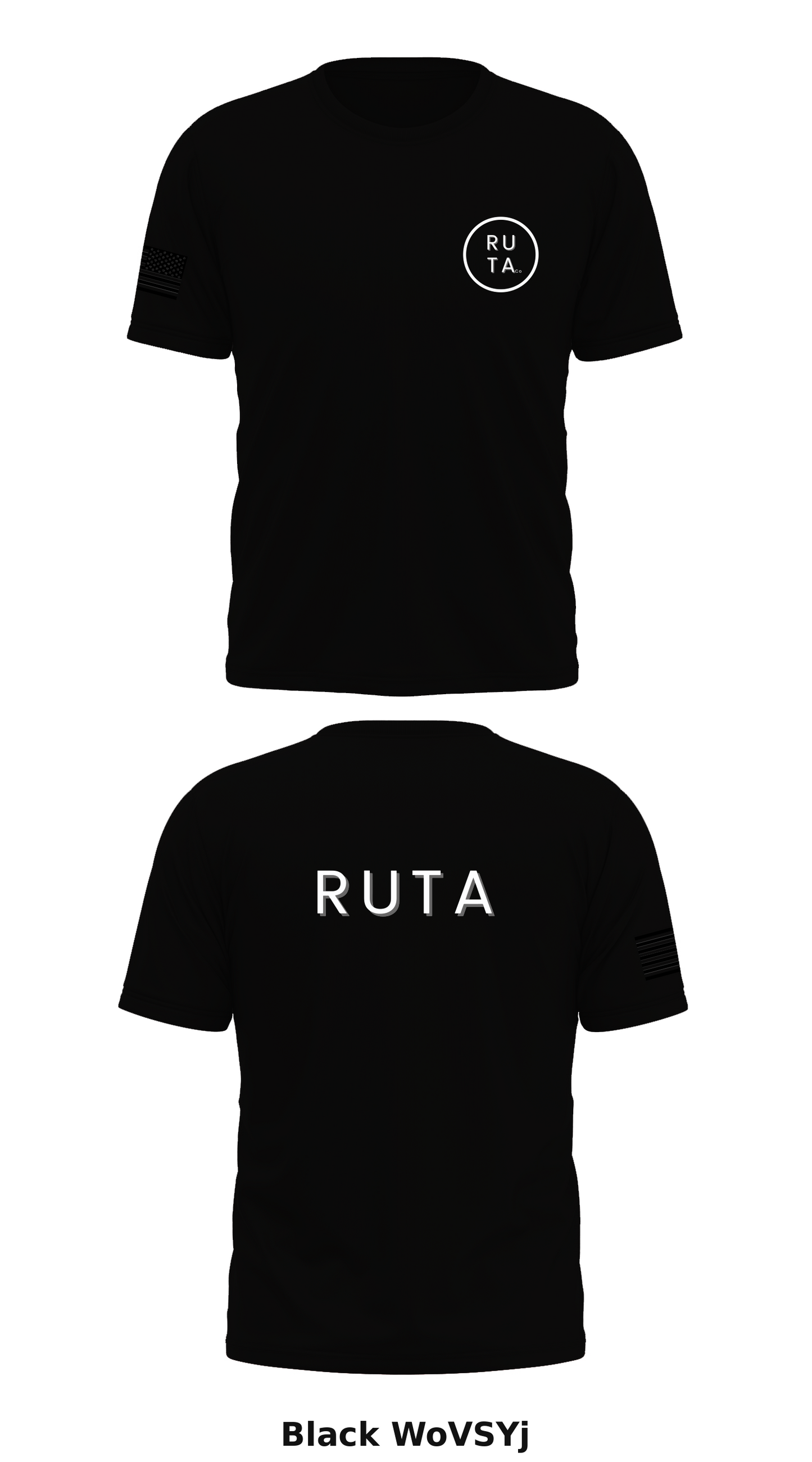 RUTA Co Store 1 Core Men's SS Performance Tee - WoVSYj