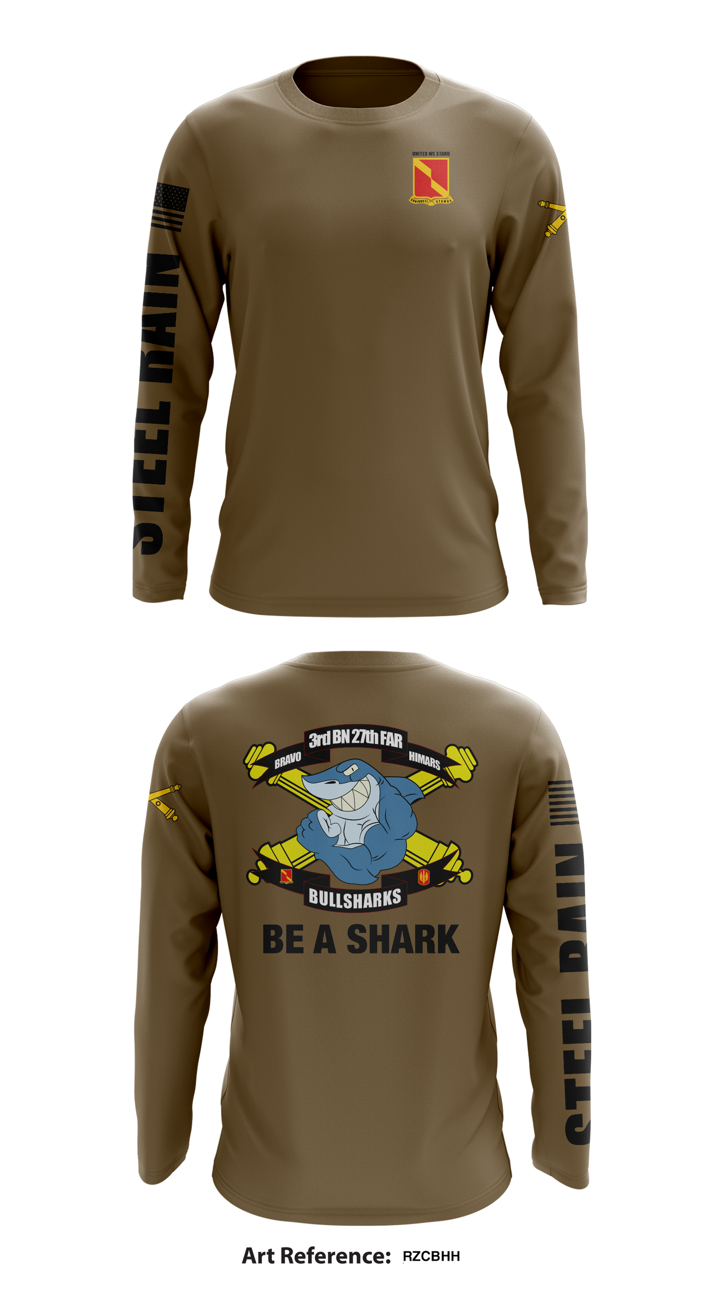 Bullsharks Store 1 Core Men's LS Performance Tee - RZCBHH