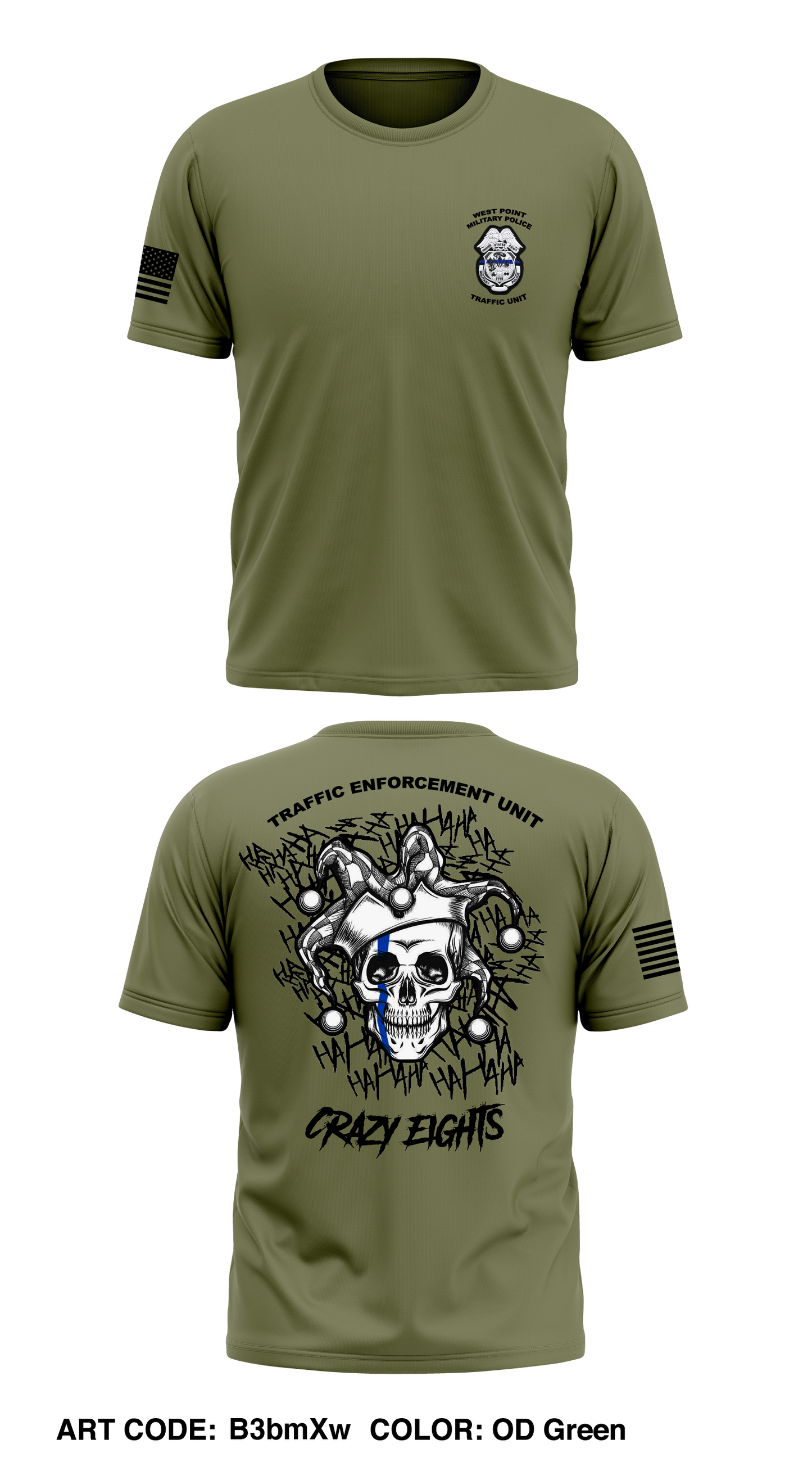 WEST POINT MILITARY POLICE Store 1 Core Men's SS Performance Tee - B3bmXw