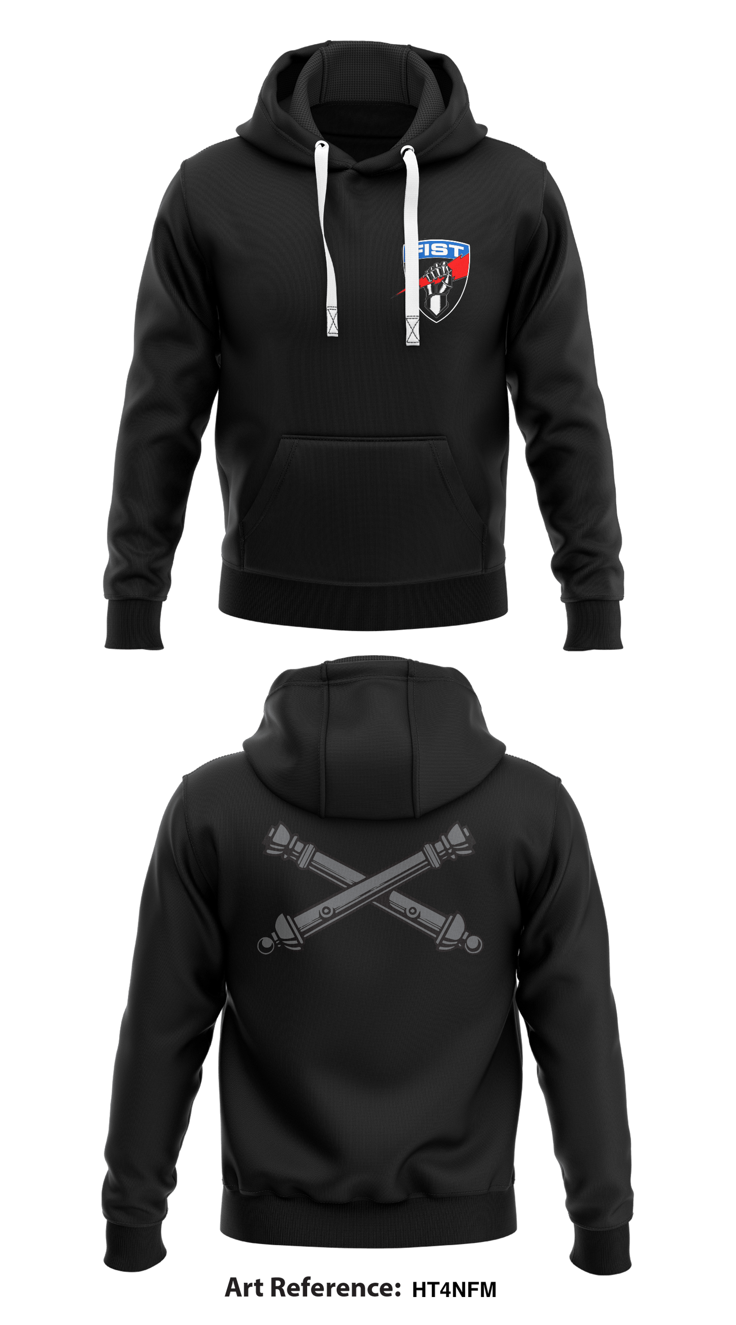 FIST Store 2 Core Men's Hooded Performance Sweatshirt - Ht4nFm