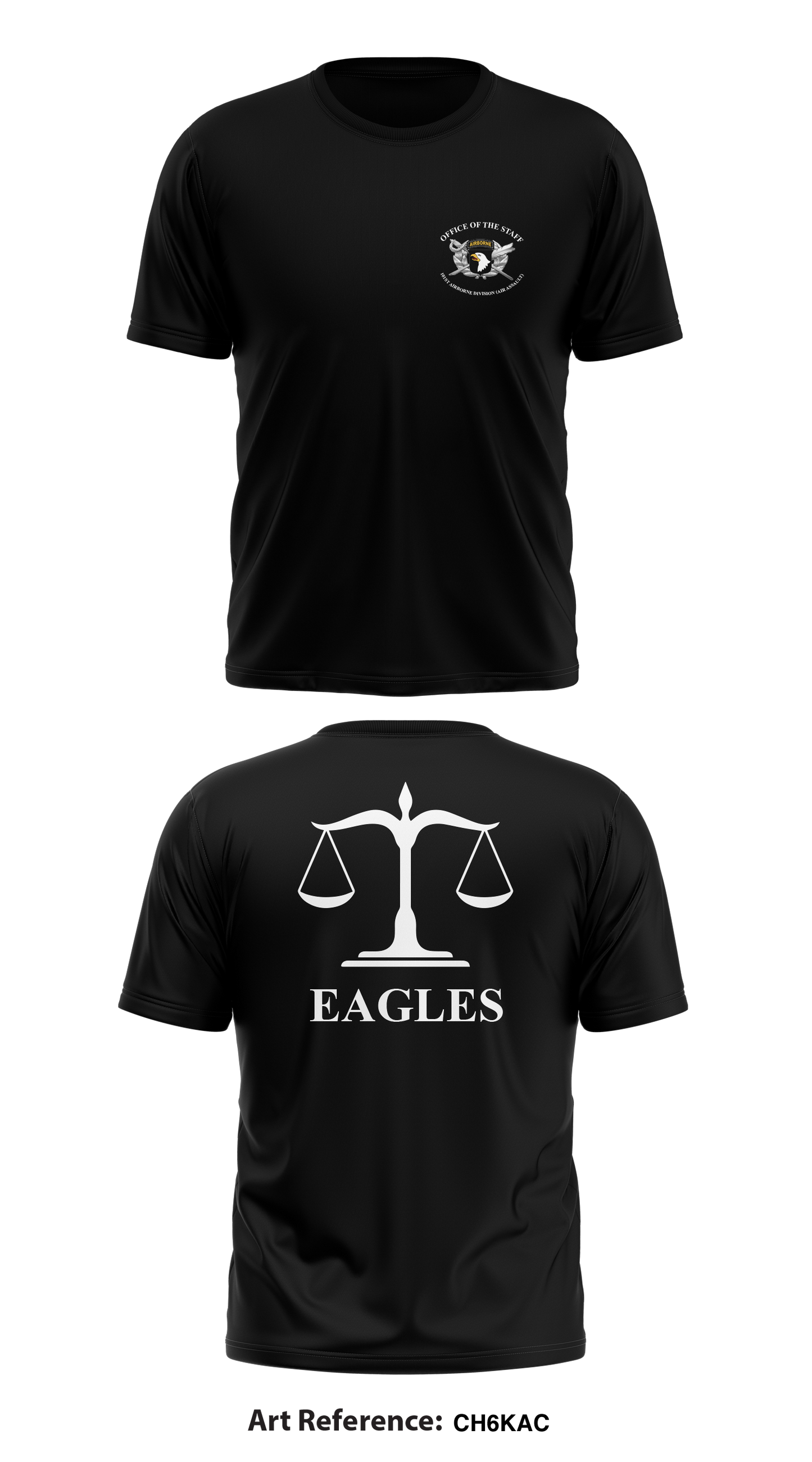 101st Airborne Division (Air Assault) OSJA Store 1 Core Men's SS Performance Tee - cH6kac