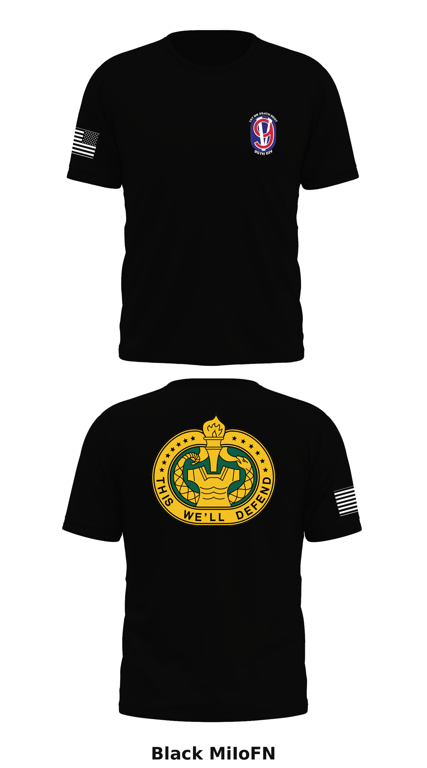 C Co, 1/354th Store 1 Core Men's SS Performance Tee - MiIoFN
