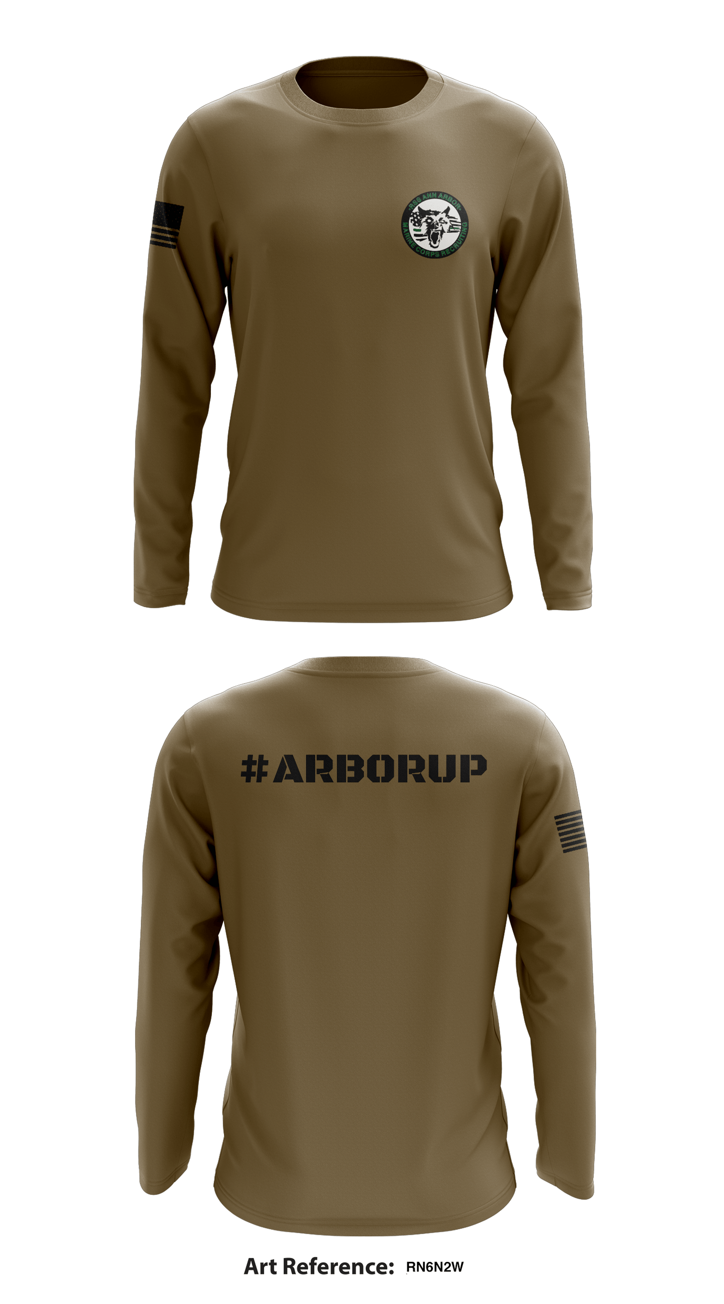 RSS ANN ARBOR Store 1 Core Men's LS Performance Tee - rn6n2W