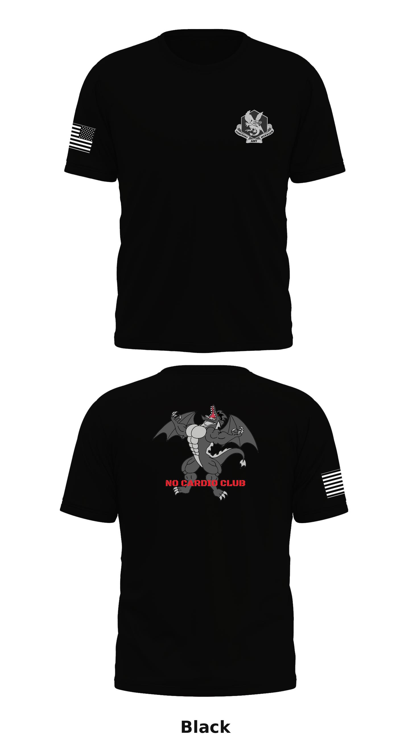 83d Chemical Battalion Store 1 Core Men's SS Performance Tee - 94353458558