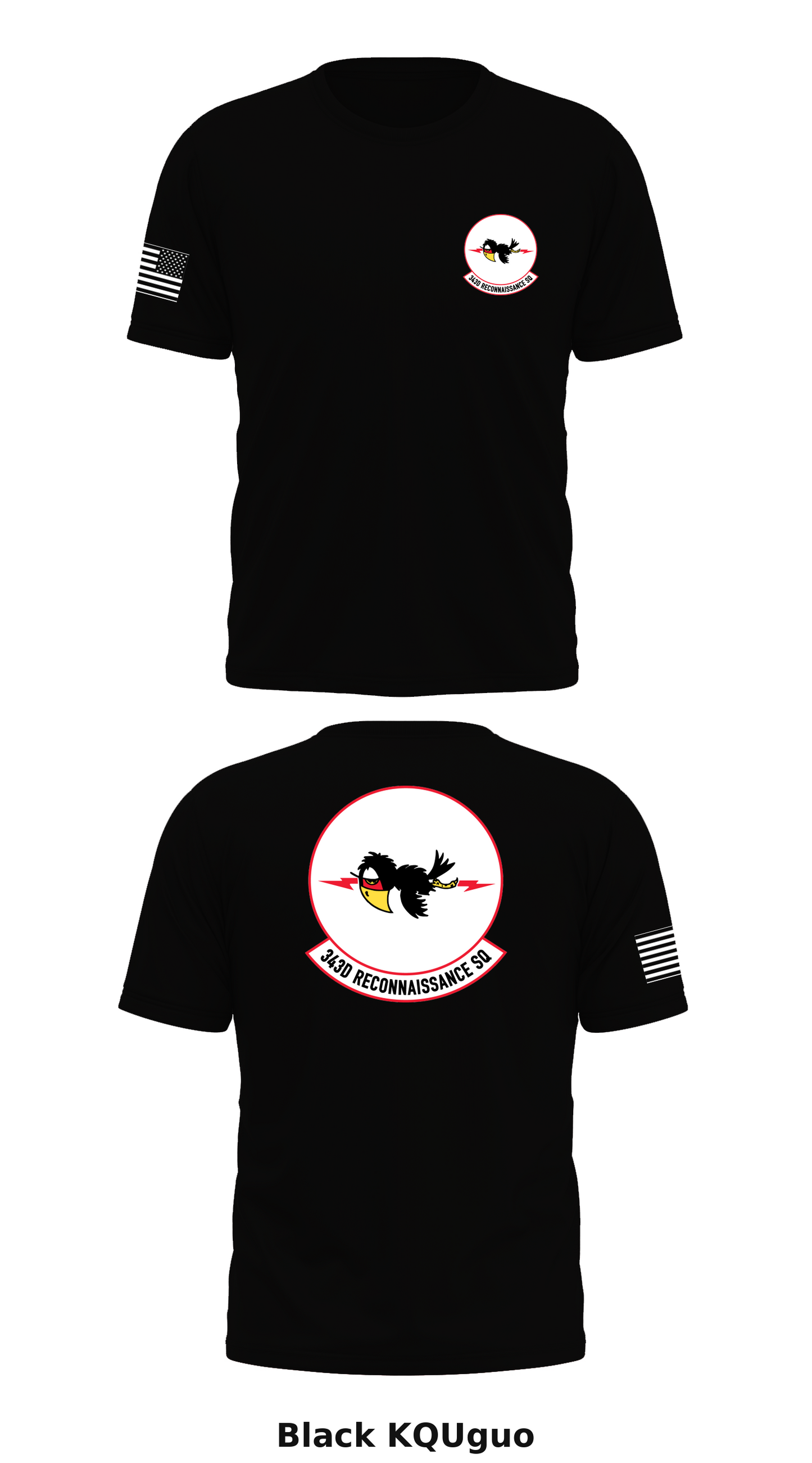 343d Reconnaissance Squadron Store 1 Core Men's SS Performance Tee - KQUguo