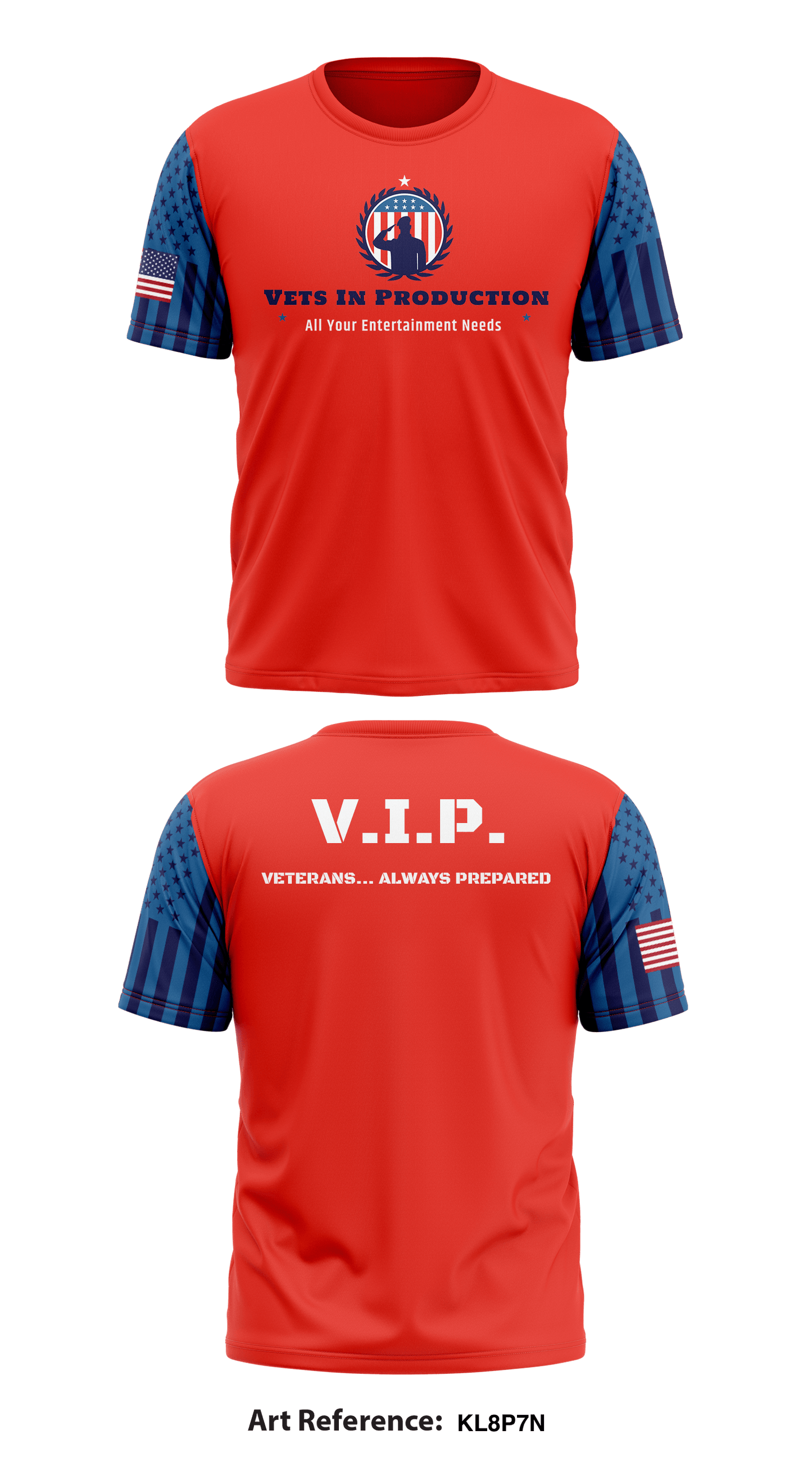 Vets In Production Store 1 Core Men's SS Performance Tee - kL8p7N