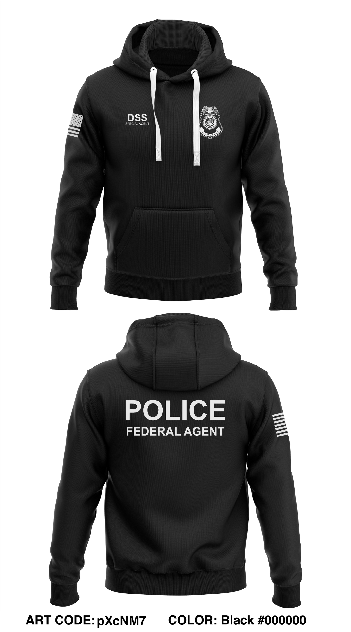 DS Store 1 Core Men's Hooded Performance Sweatshirt - pXcNM7