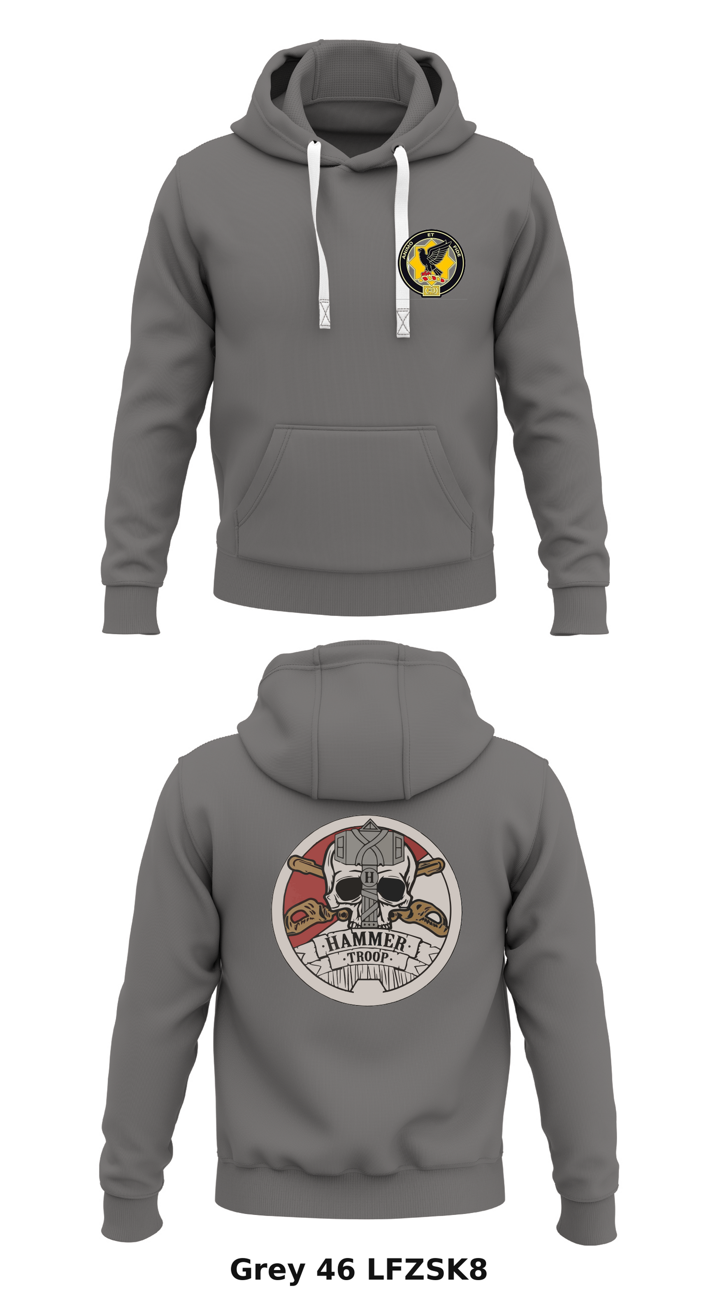 HHT, 5th Squadron, 1st Cavalry Regiment Store 1 Core Men's Hooded Performance Sweatshirt - LFZSK8