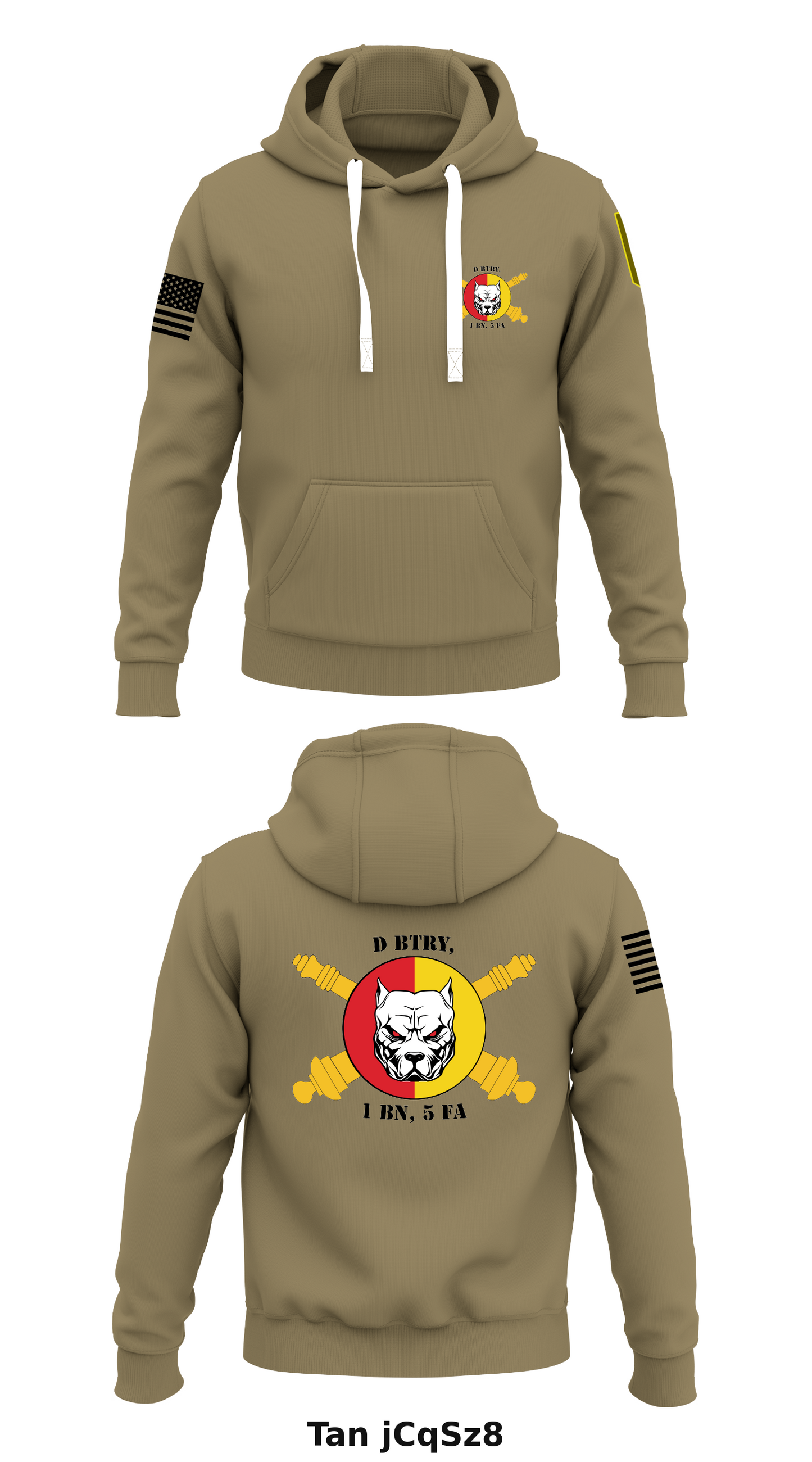 D BTRY, 1 BN, 5 FA Store 1 Core Men's Hooded Performance Sweatshirt - jCqSz8