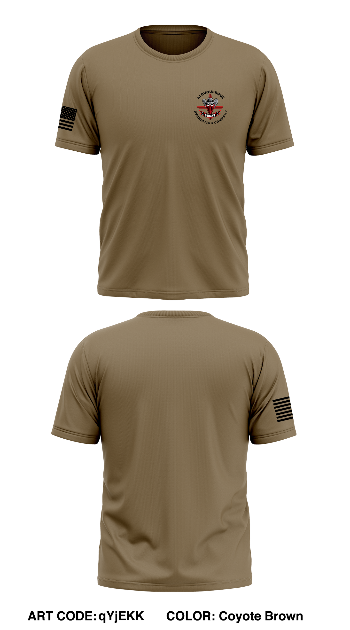 Albuquerque Recruiting Company Store 1 Core Men's SS Performance Tee - qYjEKK