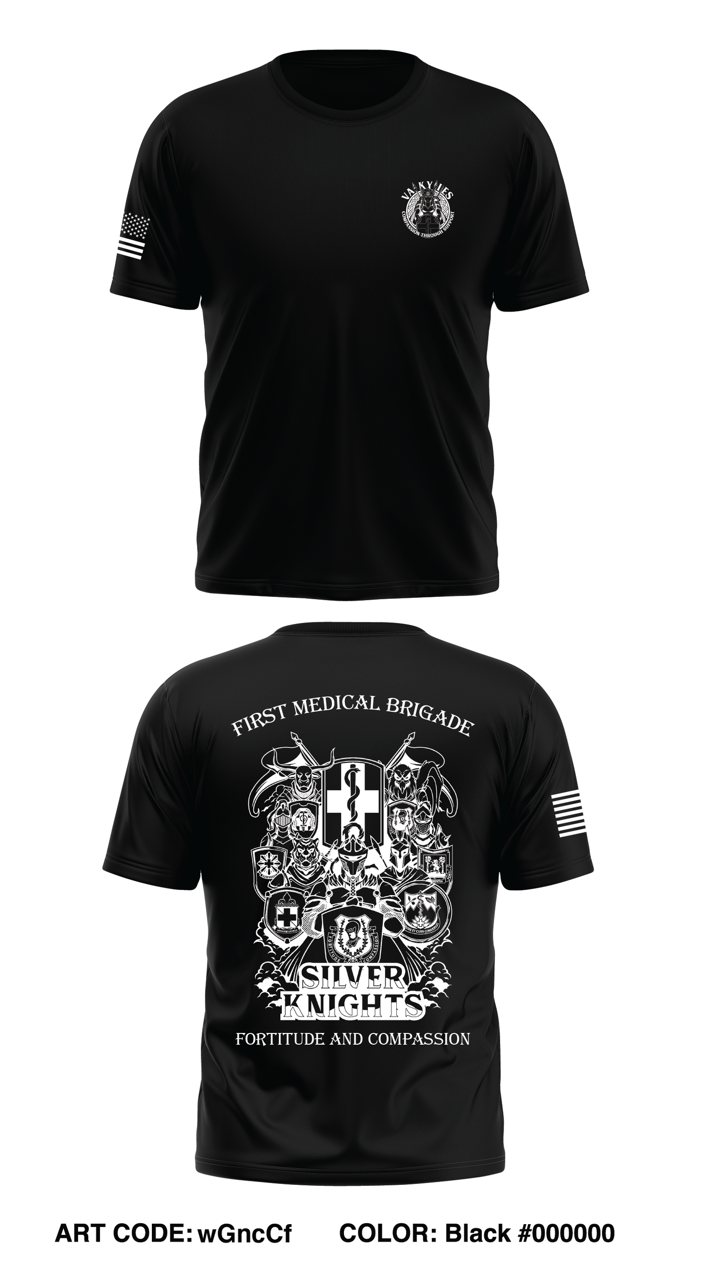 HHC, 1st Medical Brigade Store 1 Core Men's SS Performance Tee - wGncCf