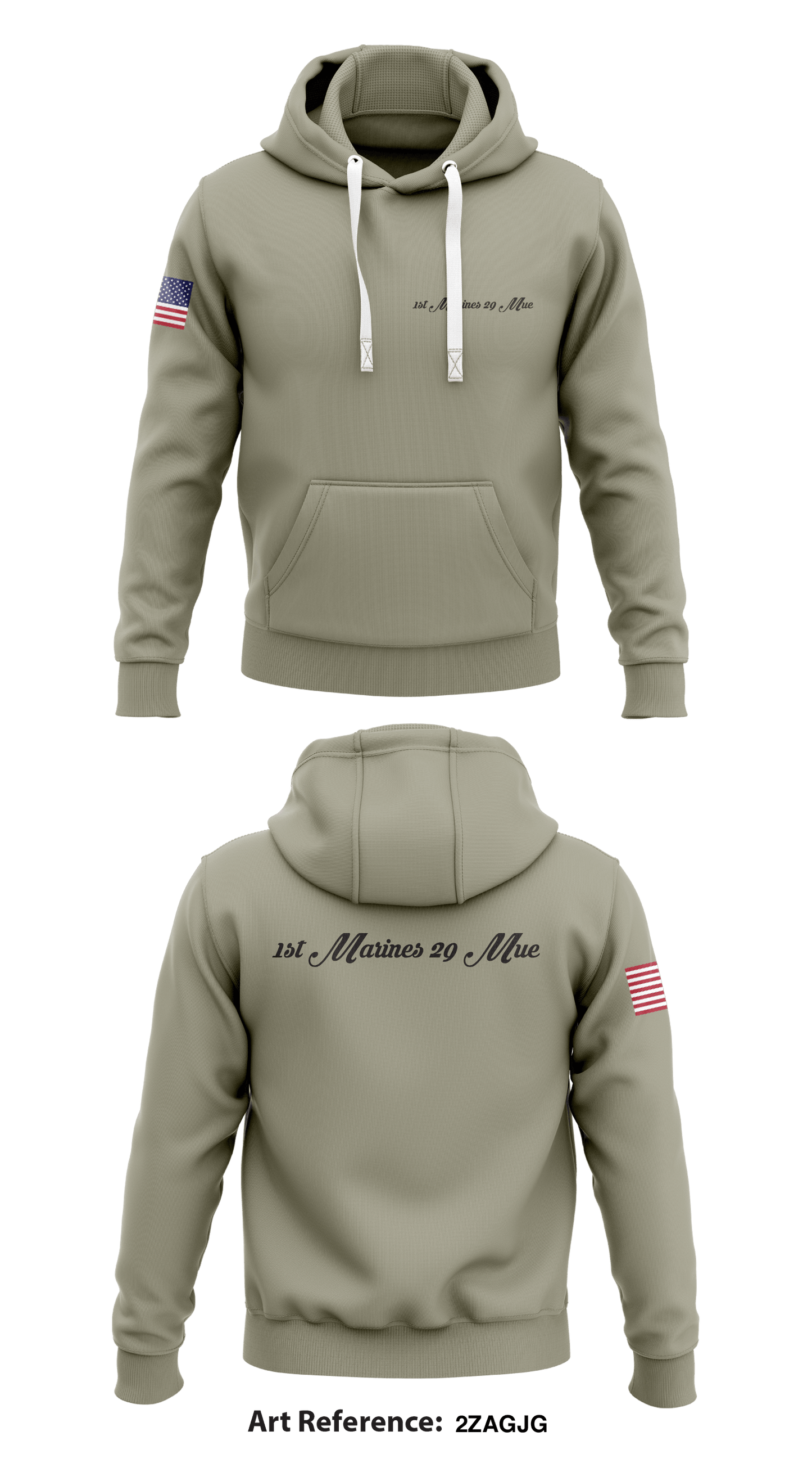 1st marines 29 mue Store 1 Core Men's Hooded Performance Sweatshirt - 2ZAgjg
