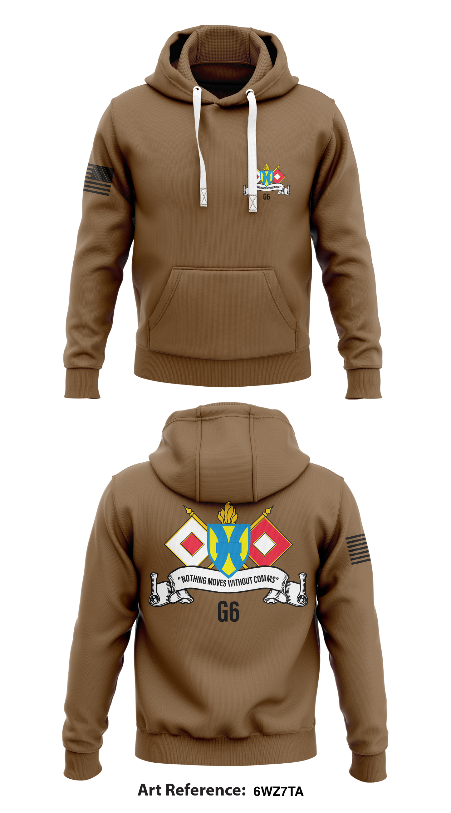 21st Theater Sustainment Command - G6 Store 1 Core Men's Hooded Performance Sweatshirt - 6wZ7TA