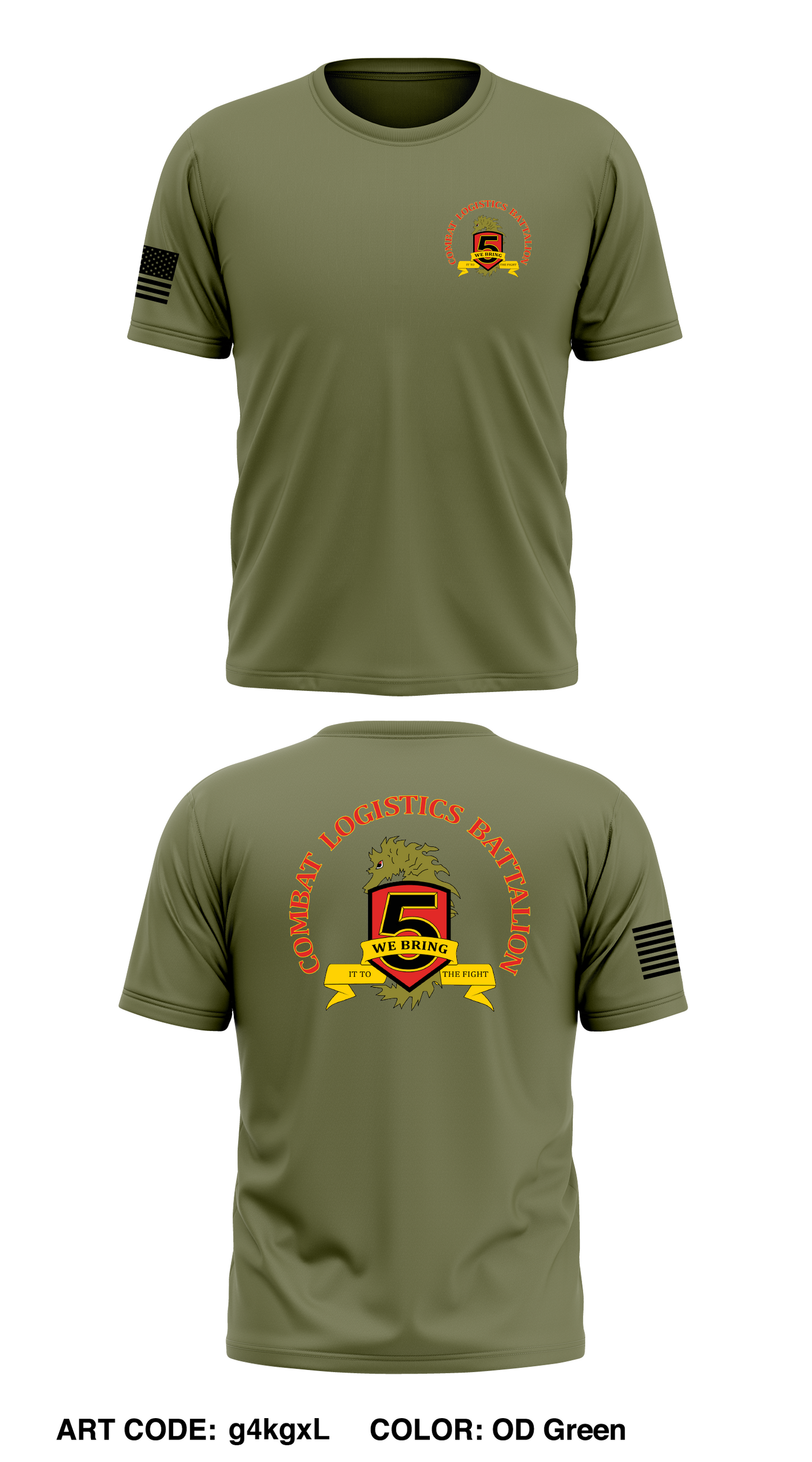 Combat Logistics Battalion 5 Store 1 Core Men's SS Performance Tee - g4kgxL