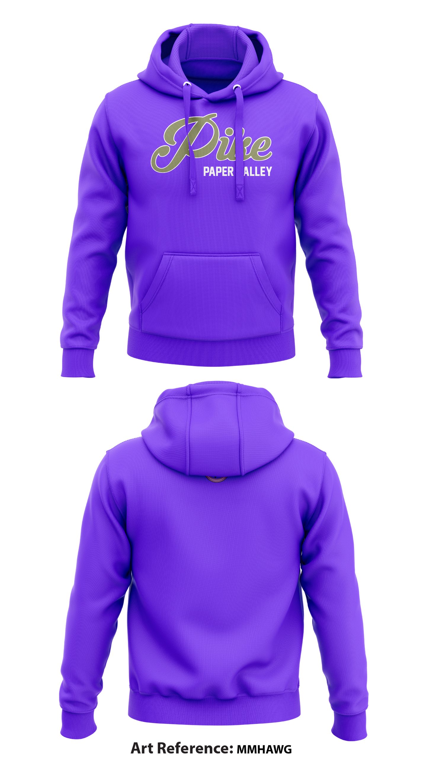 Paper Valley Pike Store 1 Core Men's Hooded Performance Sweatshirt - MMHAWG