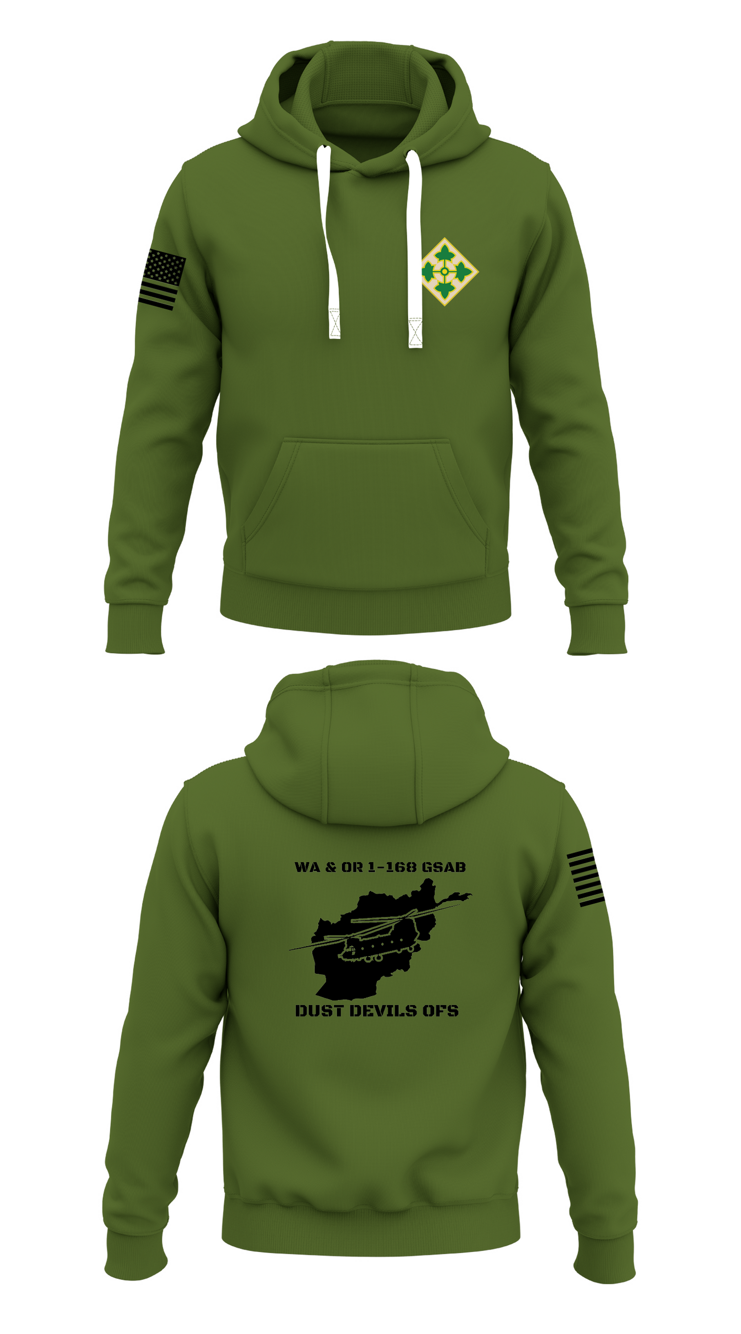 1-168 GSAB Store 1 Core Men's Hooded Performance Sweatshirt - 82174123055