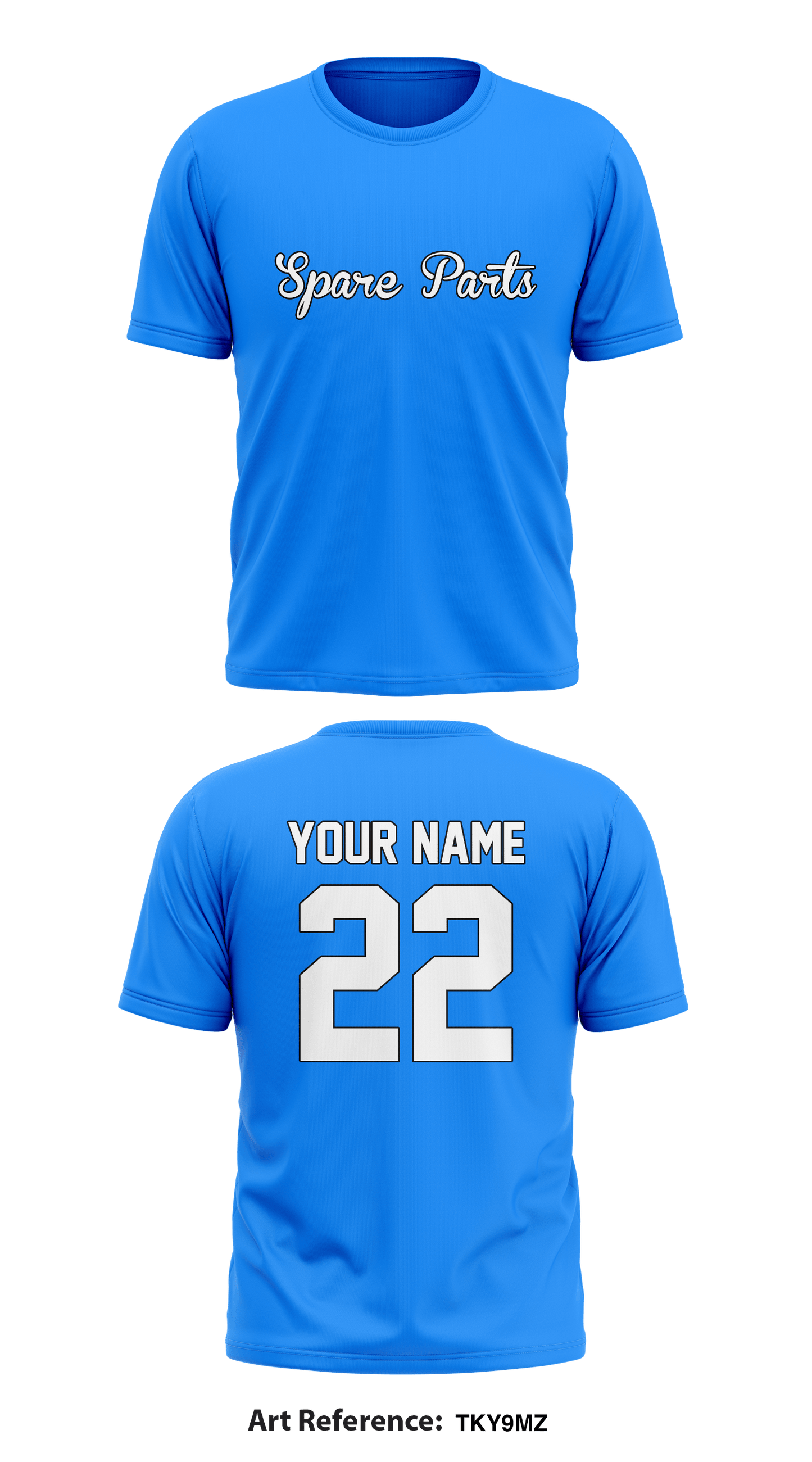 Spare Parts Store 1 Core Men's SS Performance Tee - tKY9Mz