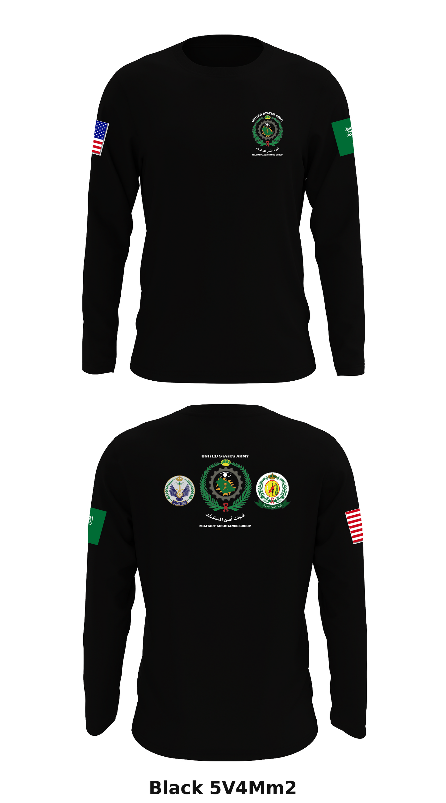USA-MAG Store 1 Core Men's LS Performance Tee - 5V4Mm2