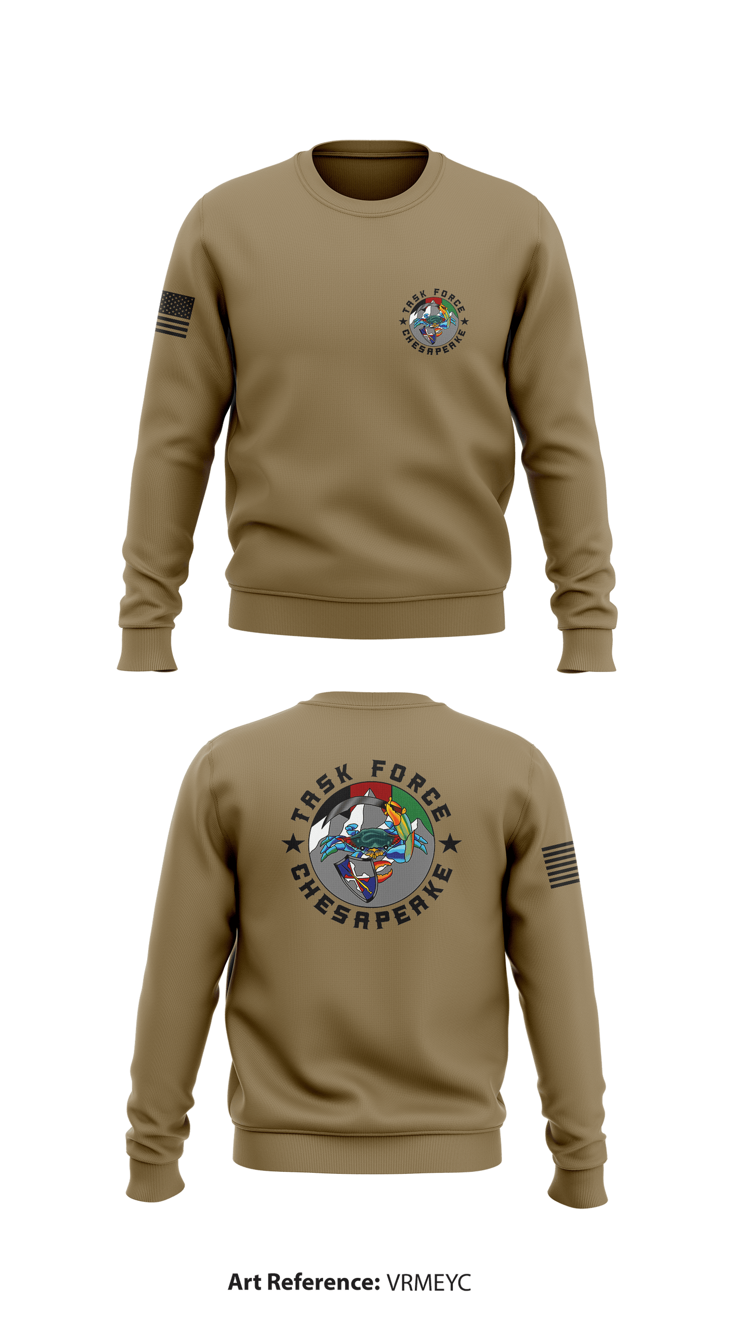 TF Chesapeake Store 1 Core Men's Crewneck Performance Sweatshirt - Vrmeyc