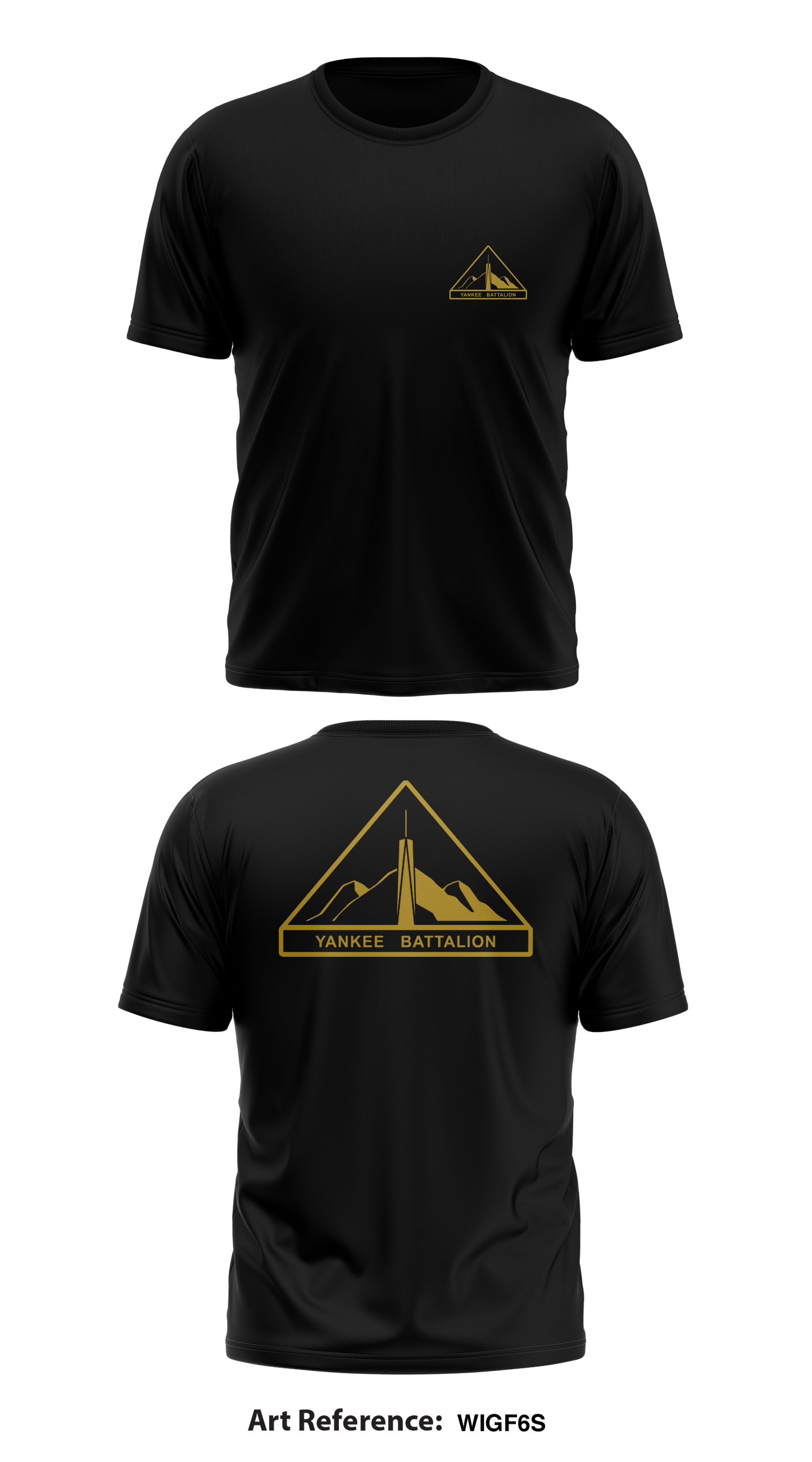Yankee Battalion ROTC Store 1 Core Men's SS Performance Tee - wIgf6S