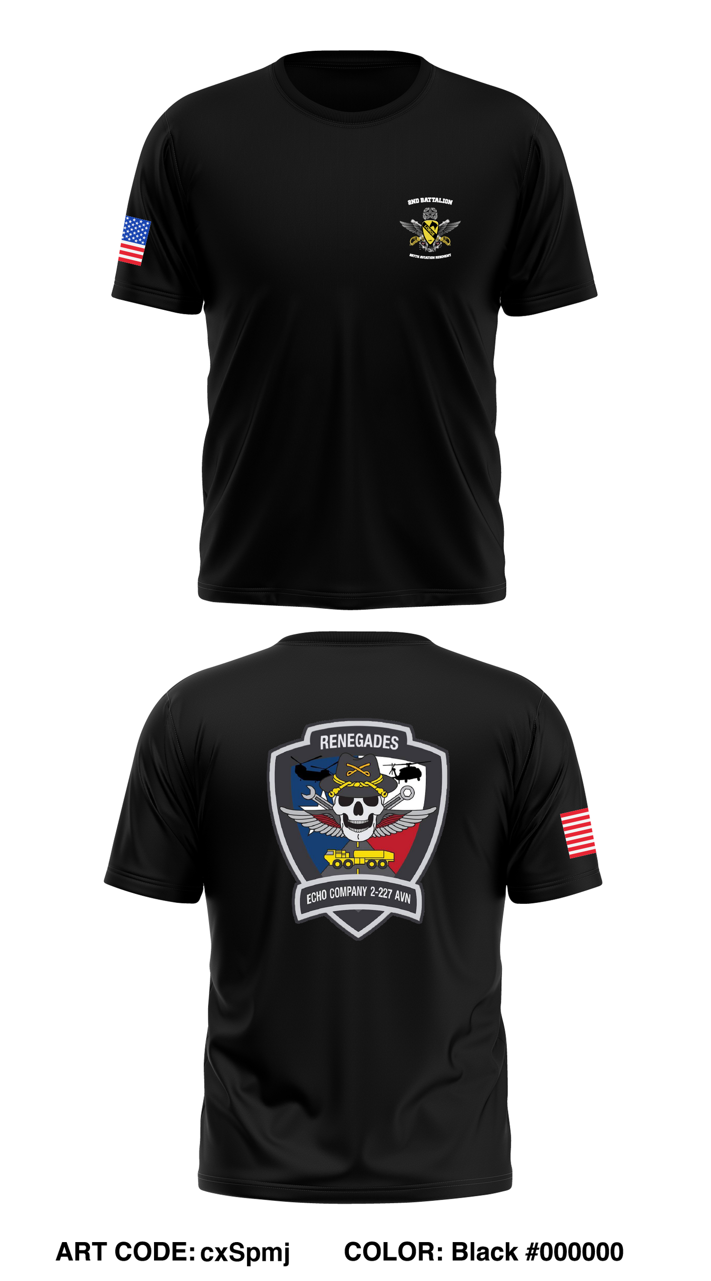 E Co, 2BN, 227th AVN REG Store 1 Core Men's SS Performance Tee - cxSpmj