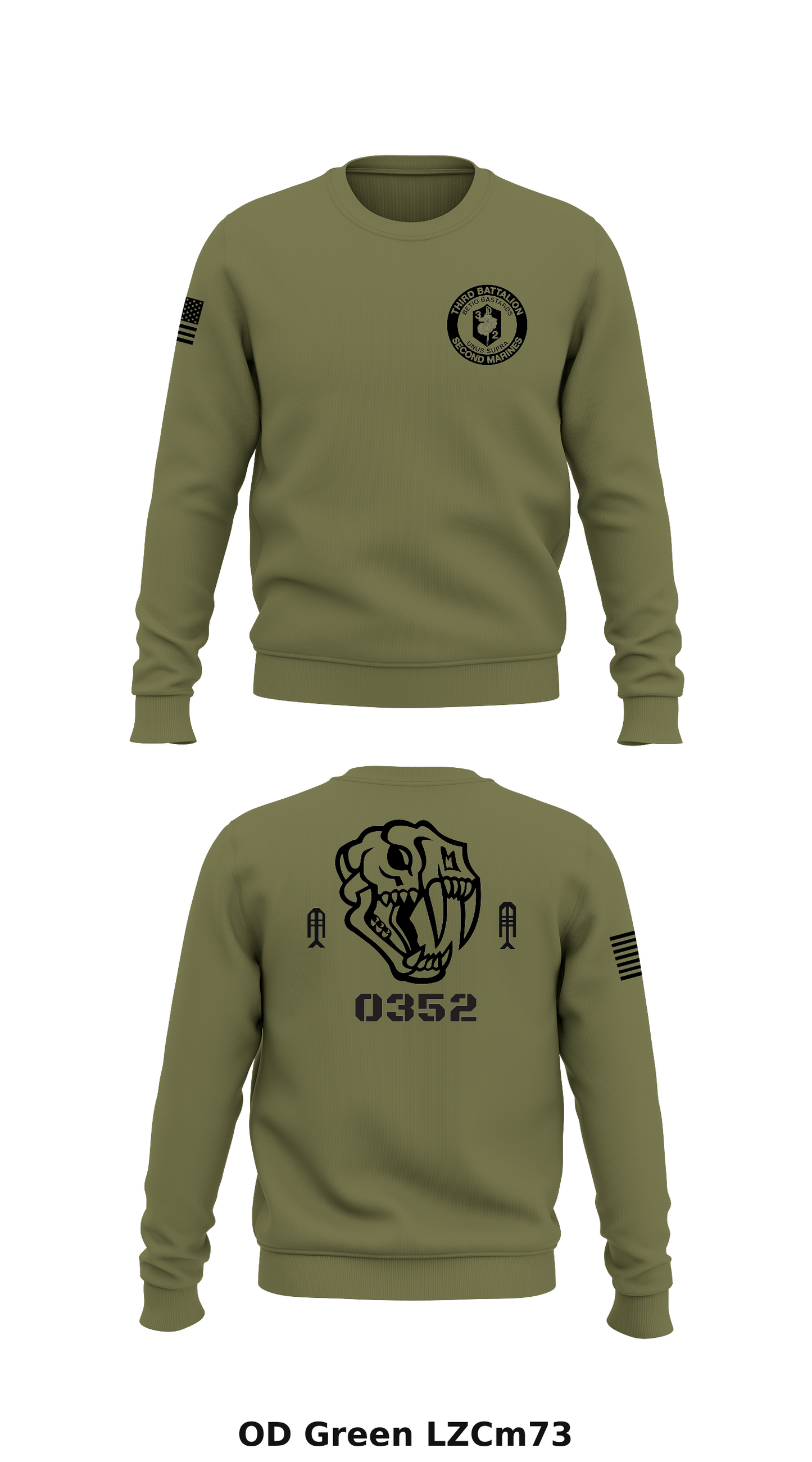 3/2 Store 1 Core Men's Crewneck Performance Sweatshirt - LZCm73