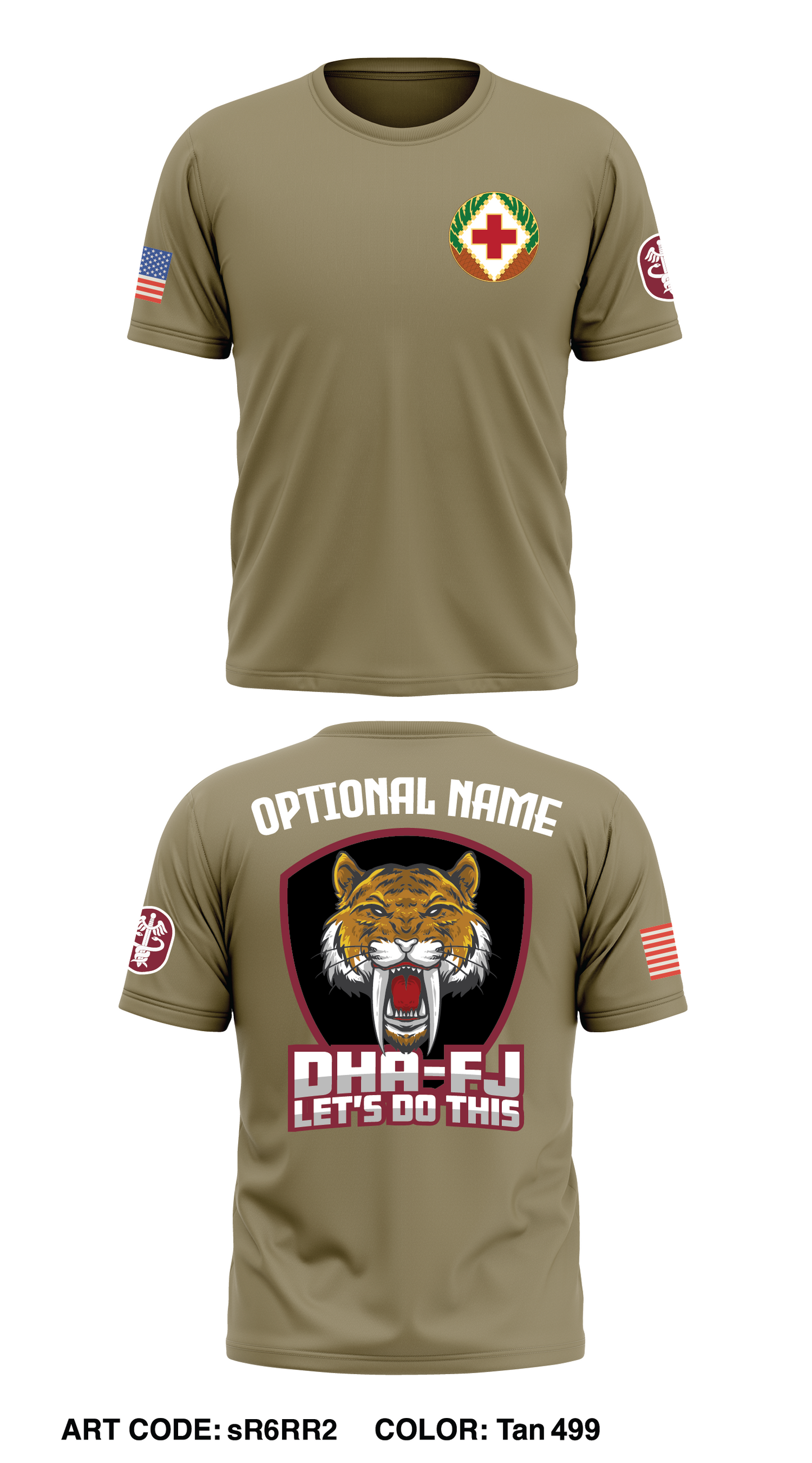 DHA-FJ Store 1 Core Men's SS Performance Tee - sR6RR2