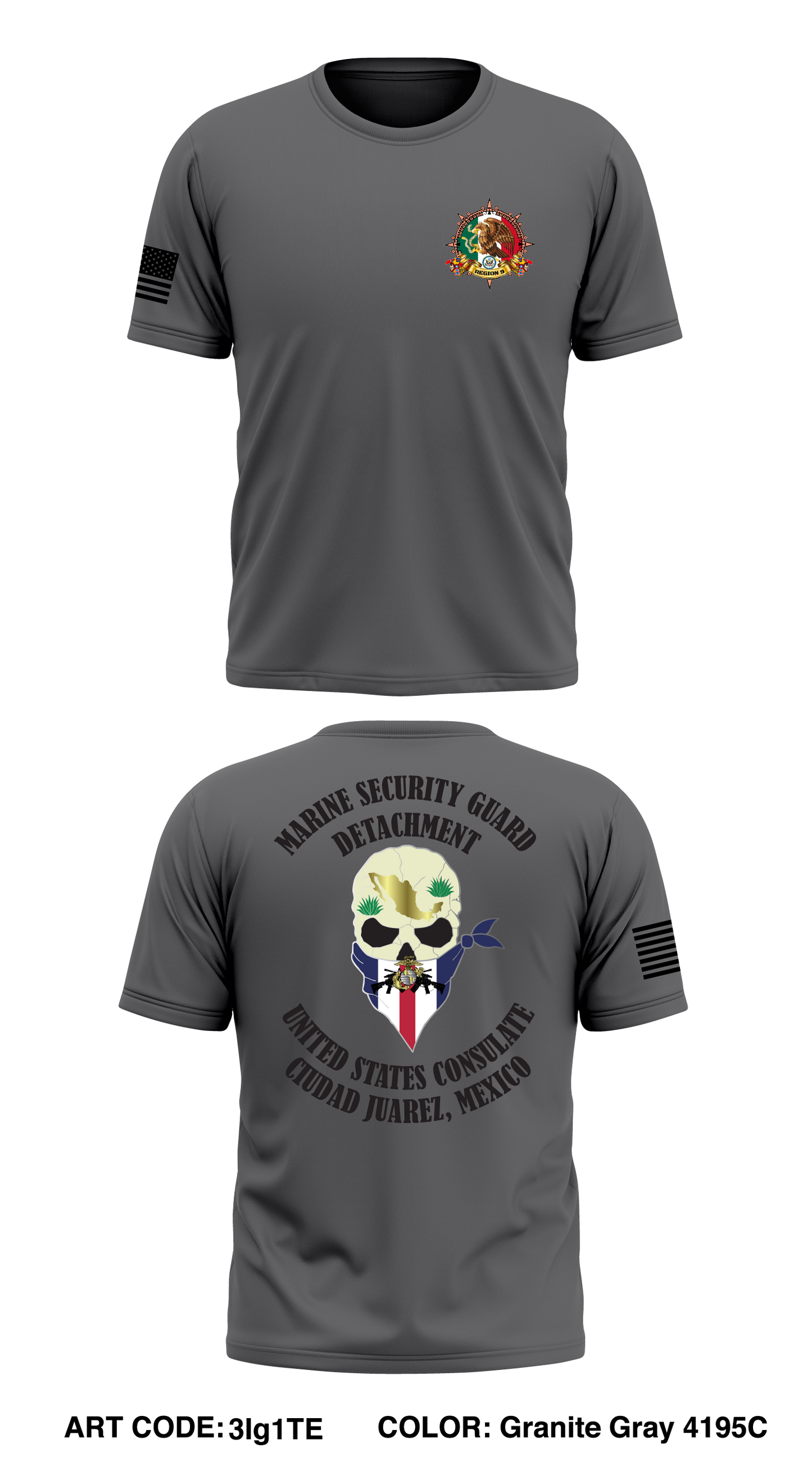 Detachment Juarez Store 1 Core Men's SS Performance Tee - 3Ig1TE
