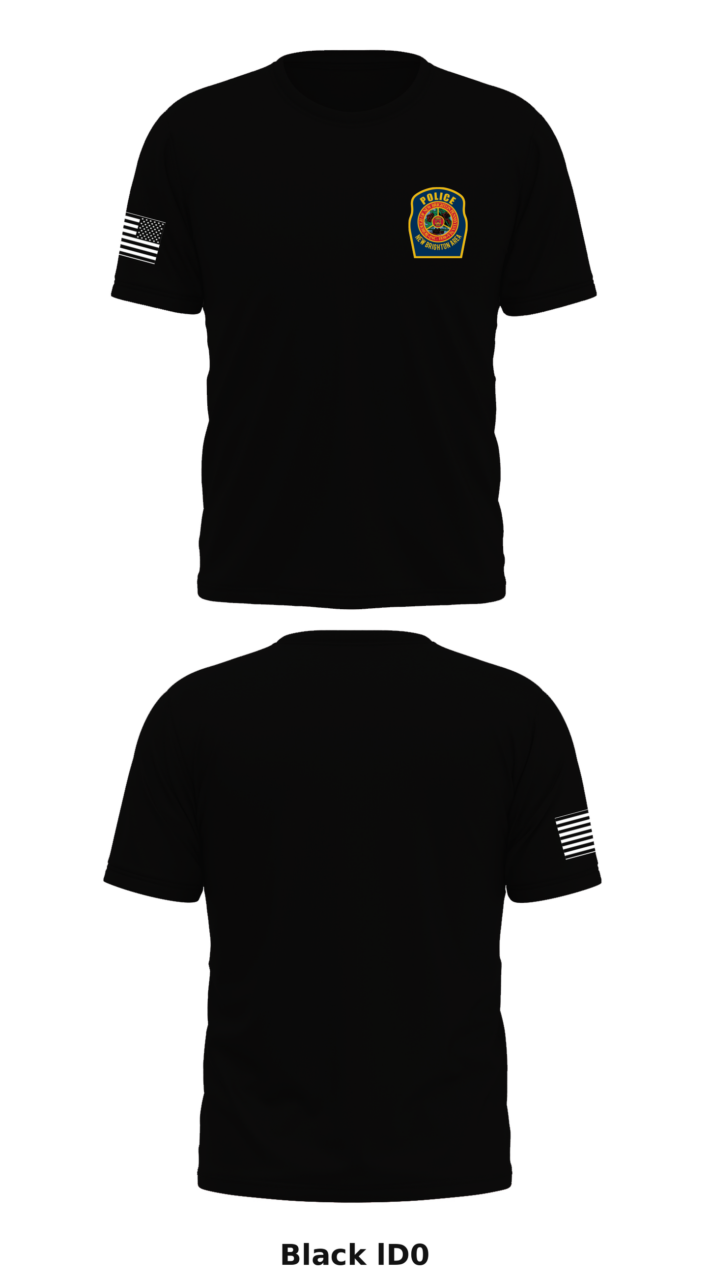 New Brighton Area Police Department Store 1 Core Men's SS Performance Tee - lD0