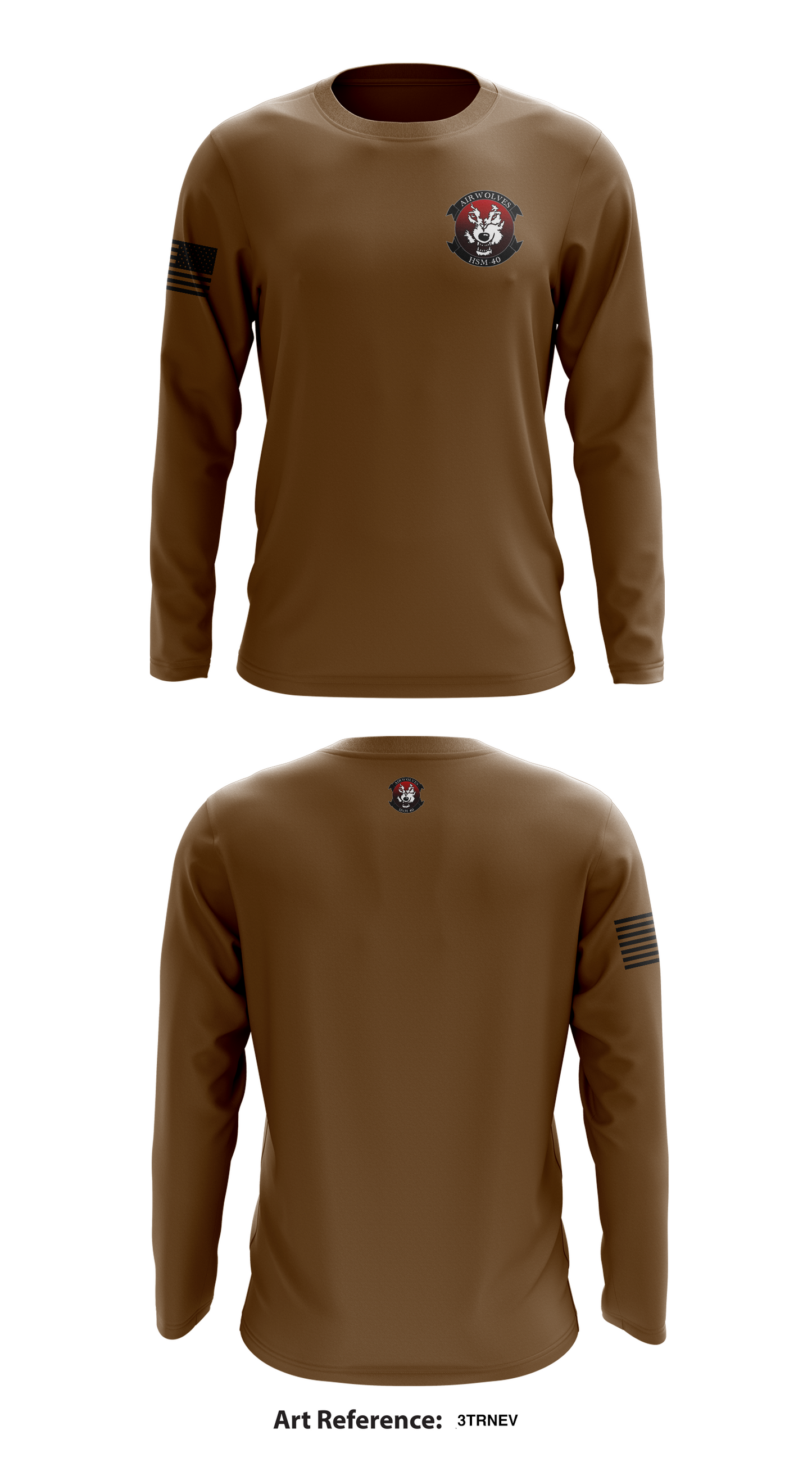 HSM-40 Store 2 Core Men's LS Performance Tee - 3trnEv