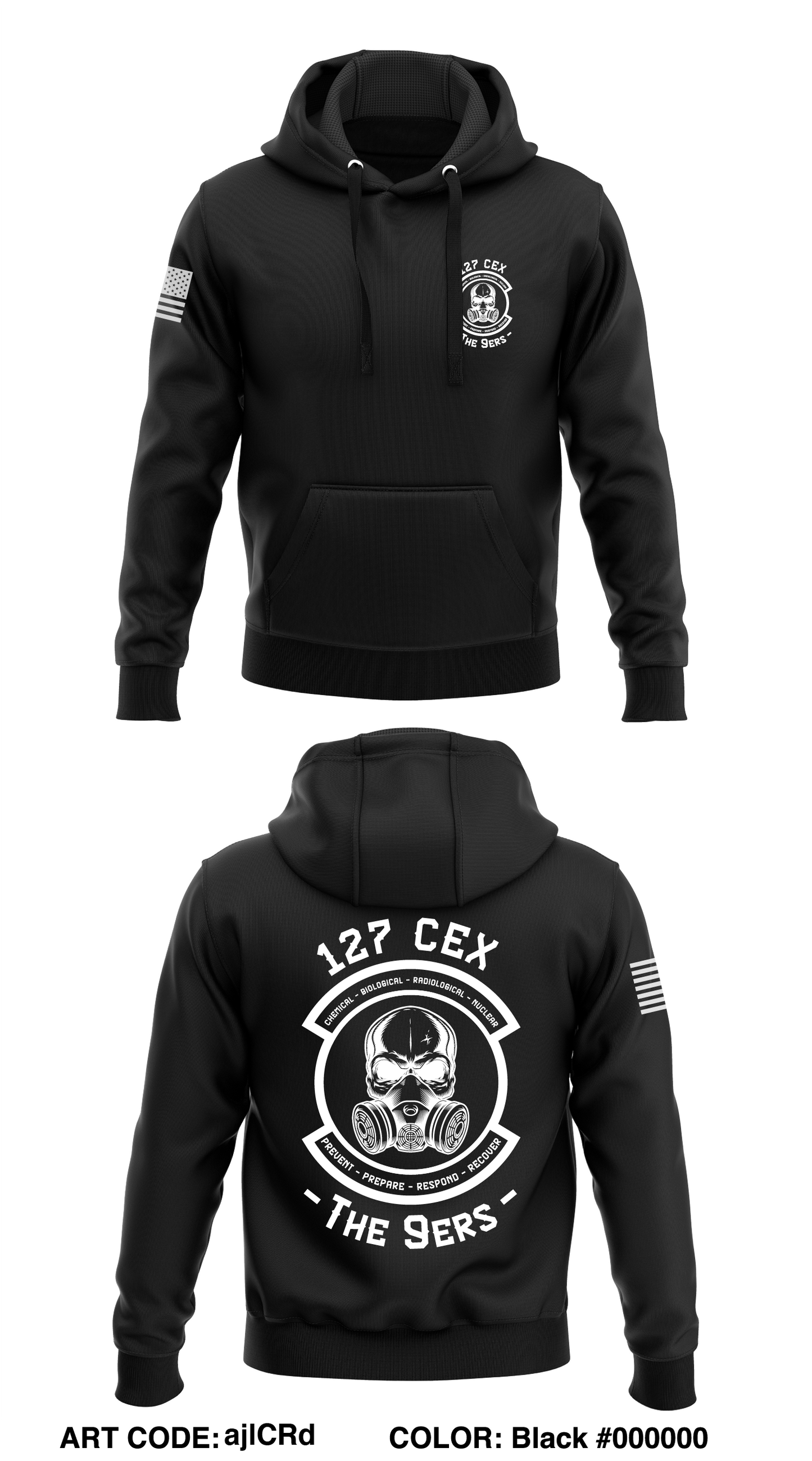 127th Emergency Management Store 1 Core Men's Hooded Performance Sweatshirt - ajlCRd