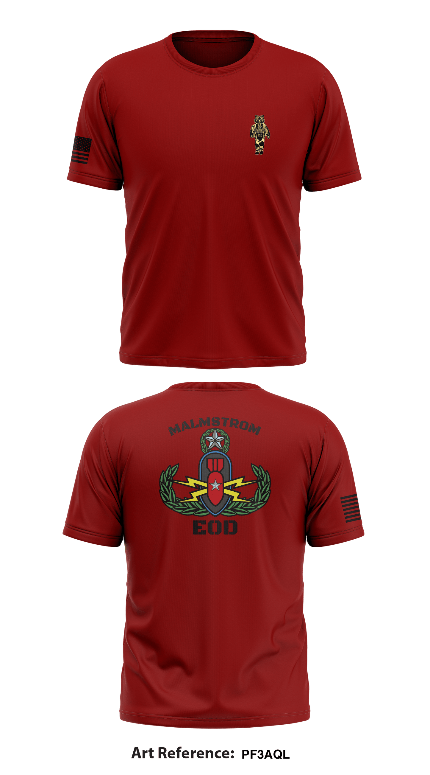 Malmstrom EOD Store 1 Core Men's SS Performance Tee - pF3aQL