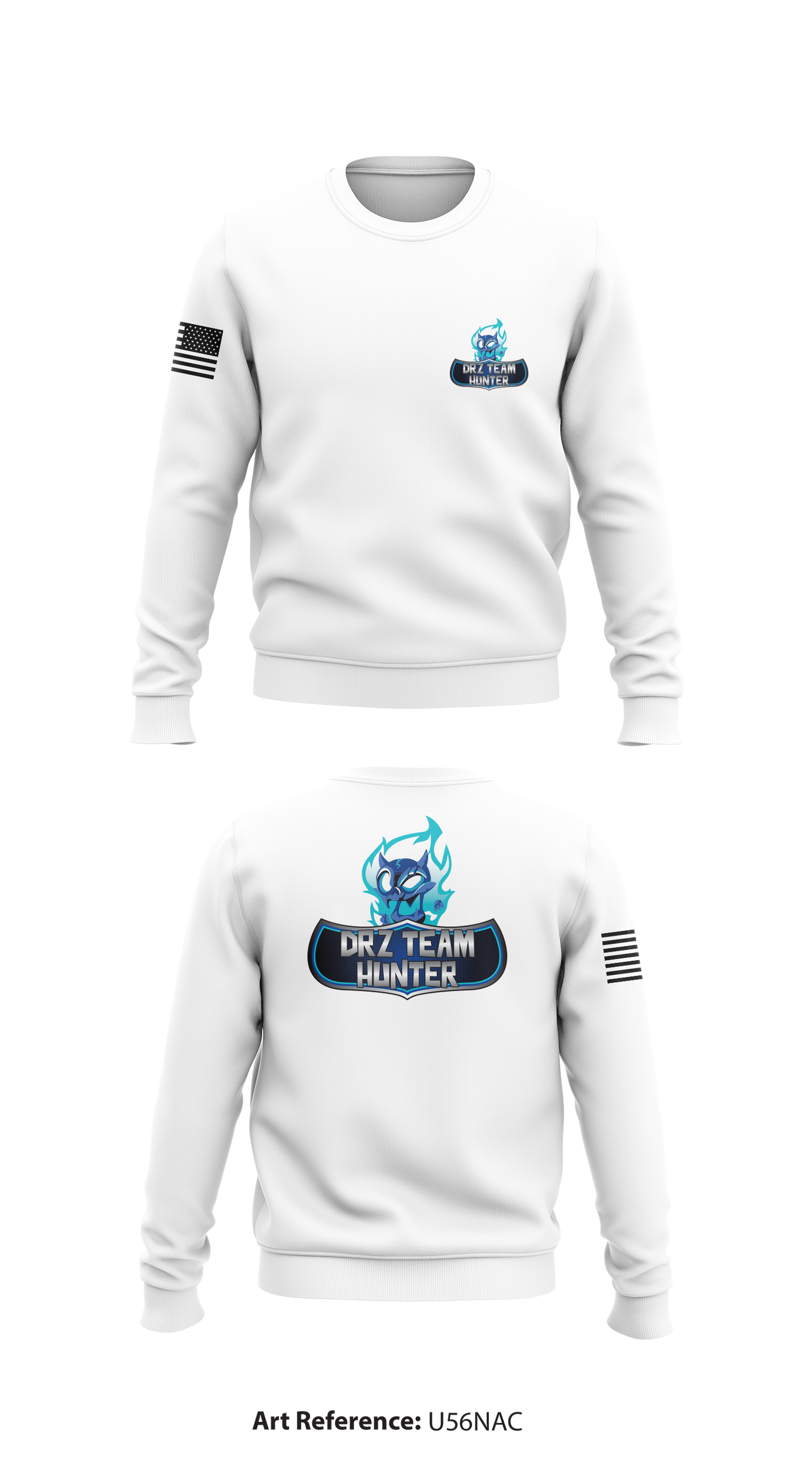 DRZ TEAMDRZ TEAM Store 1 Core Men's Crewneck Performance Sweatshirt - u56nAC