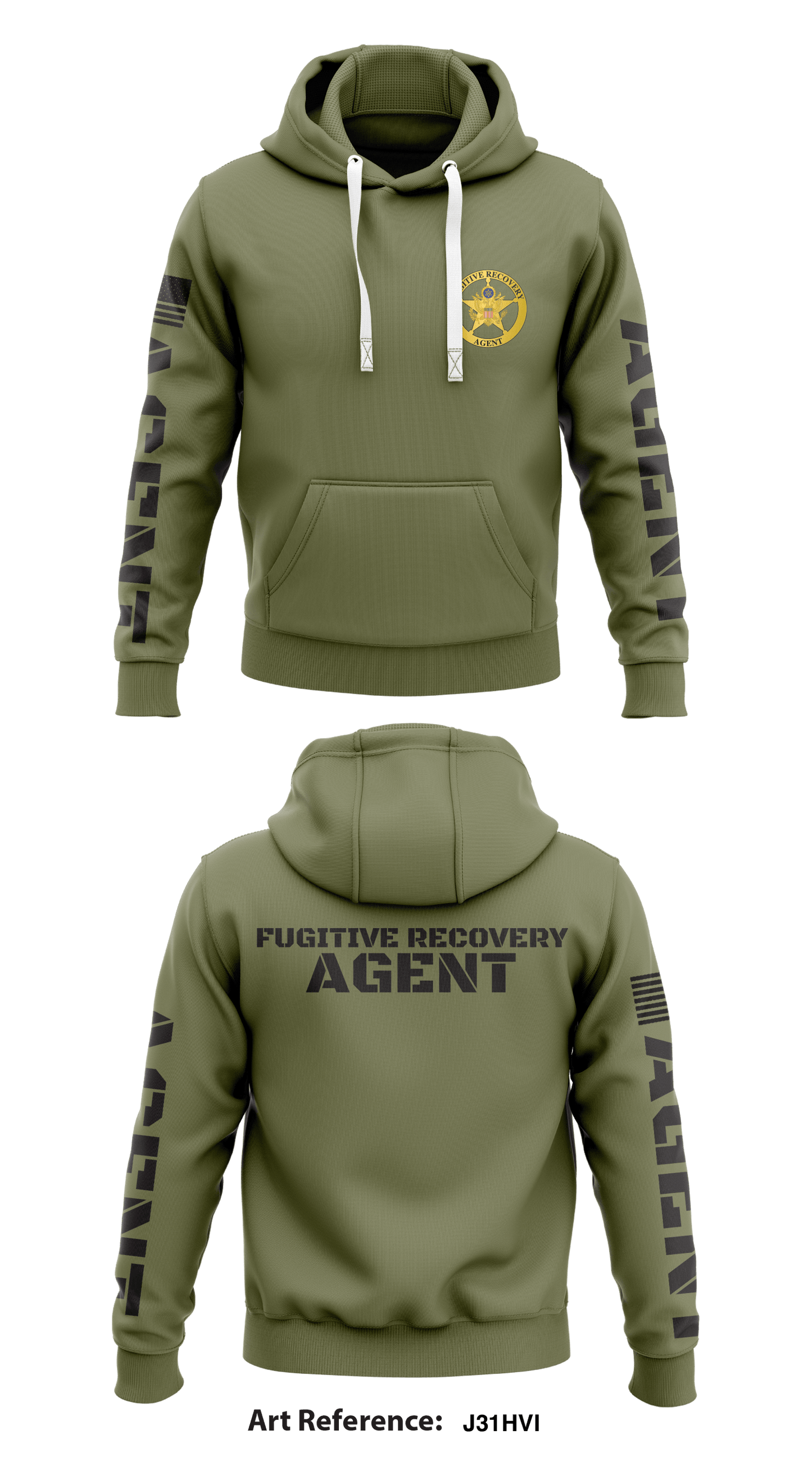 Fugitive Recovery Store 1 Core Men's Hooded Performance Sweatshirt - J31hvI