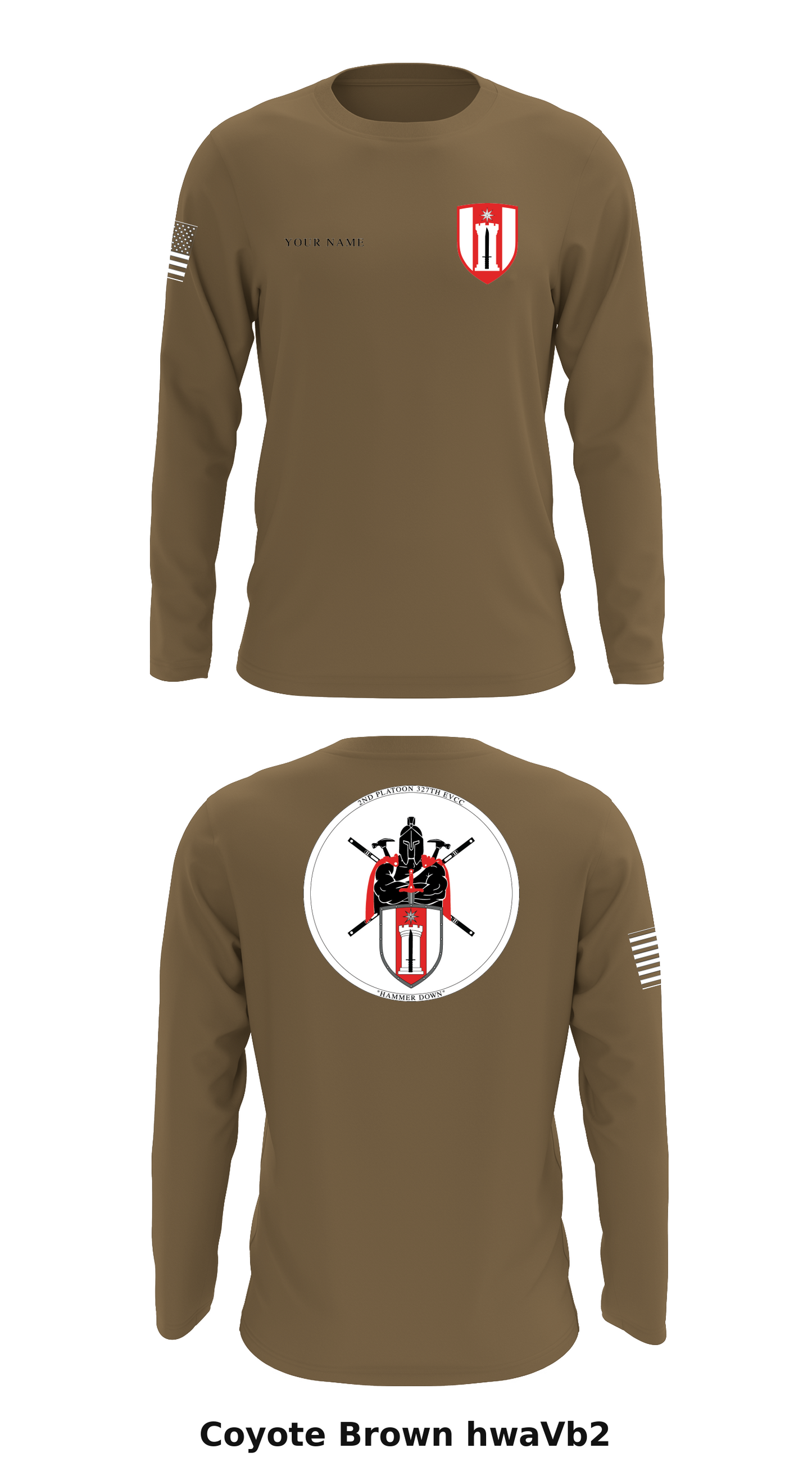 327th EVCC Store 1 Core Men's LS Performance Tee - hwaVb2